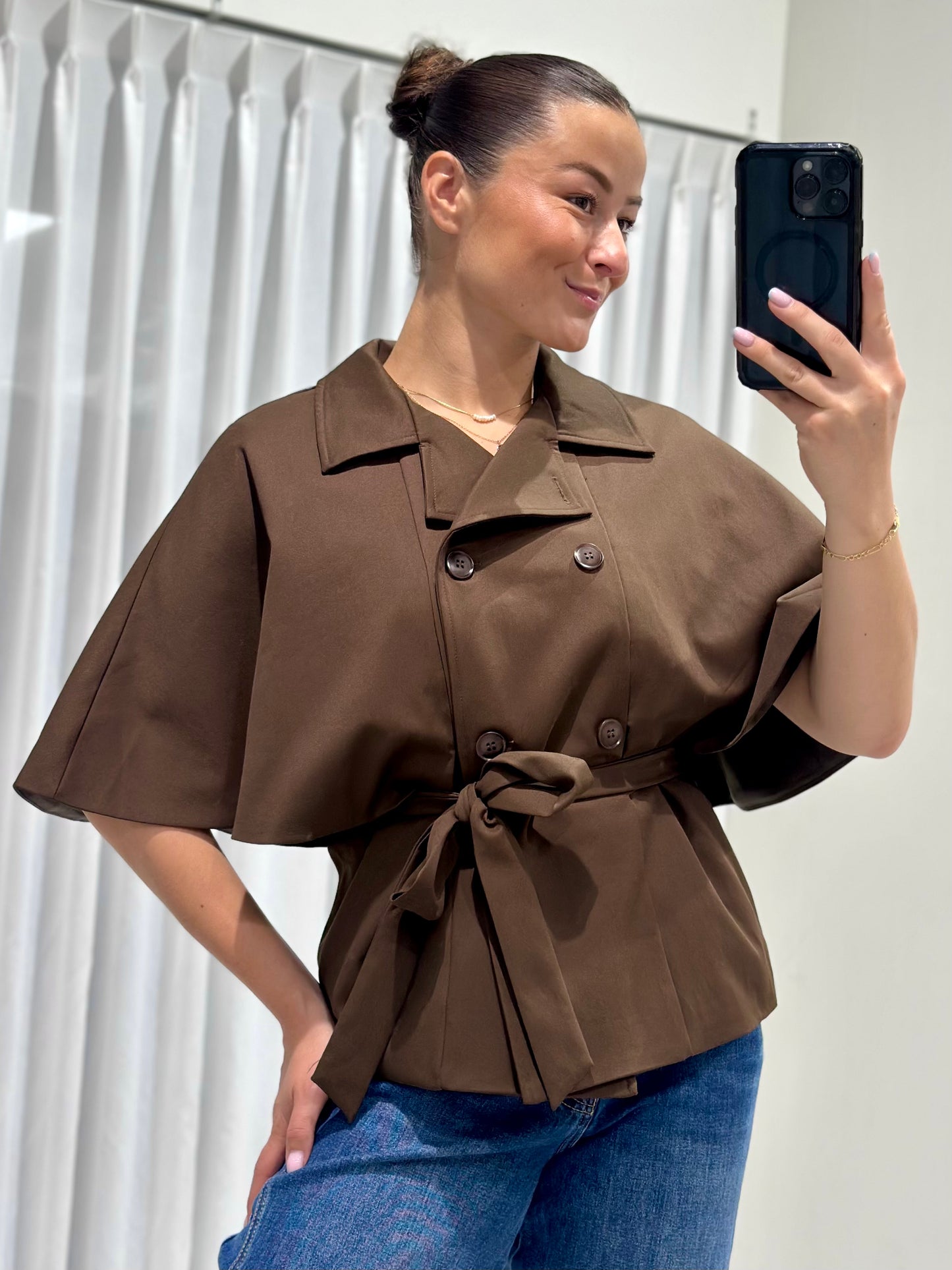 Nova jacket brown