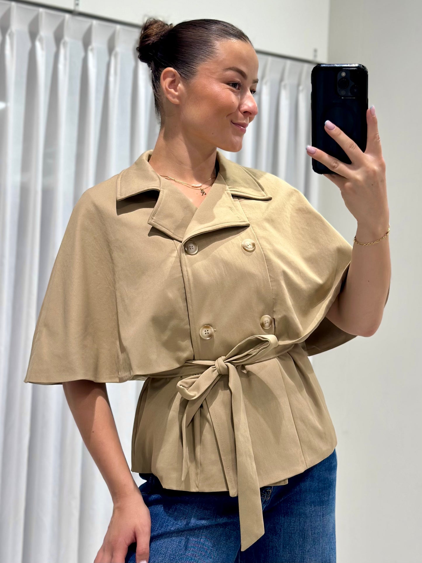 Nova jacket taupe