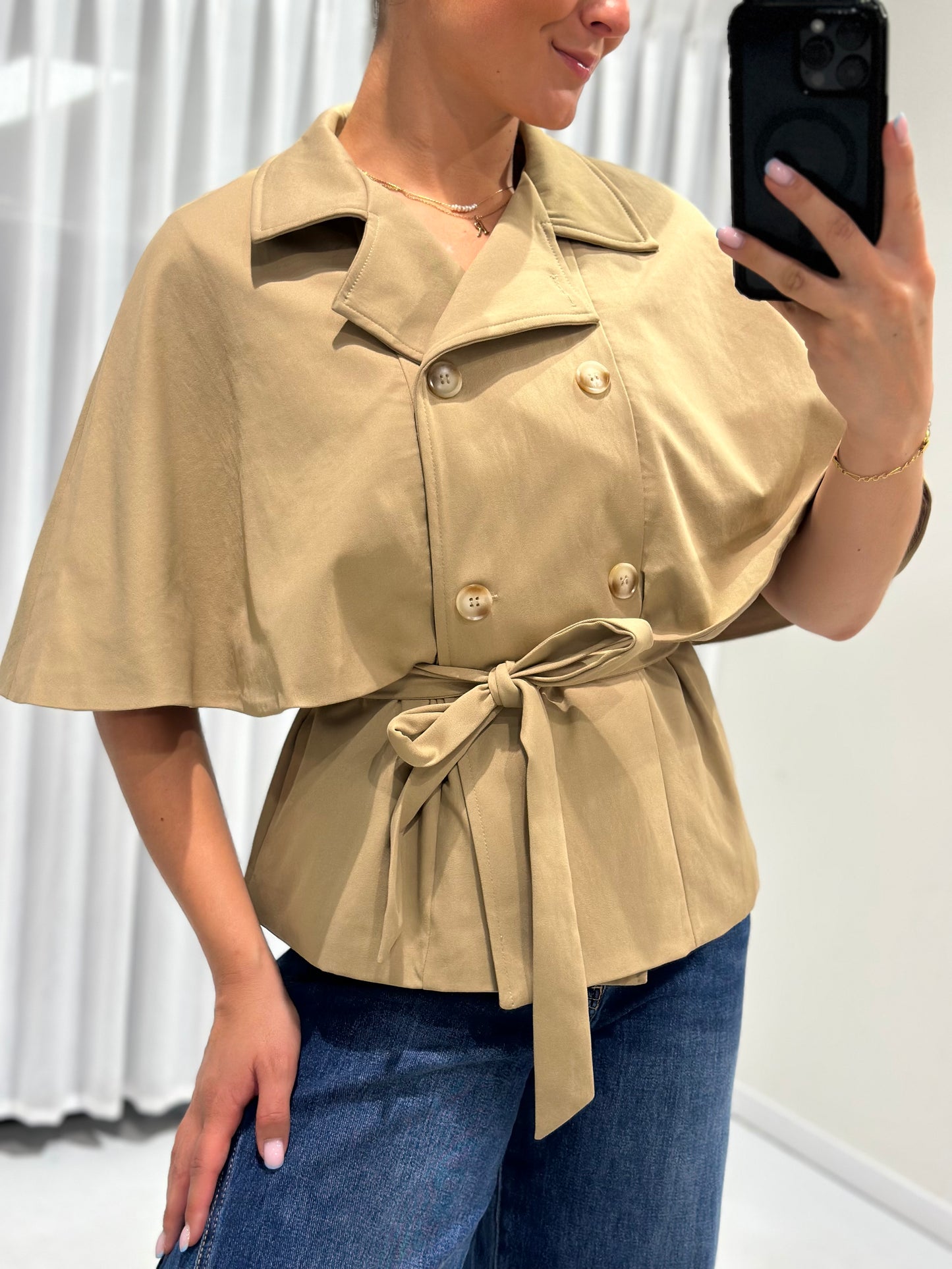 Nova jacket taupe