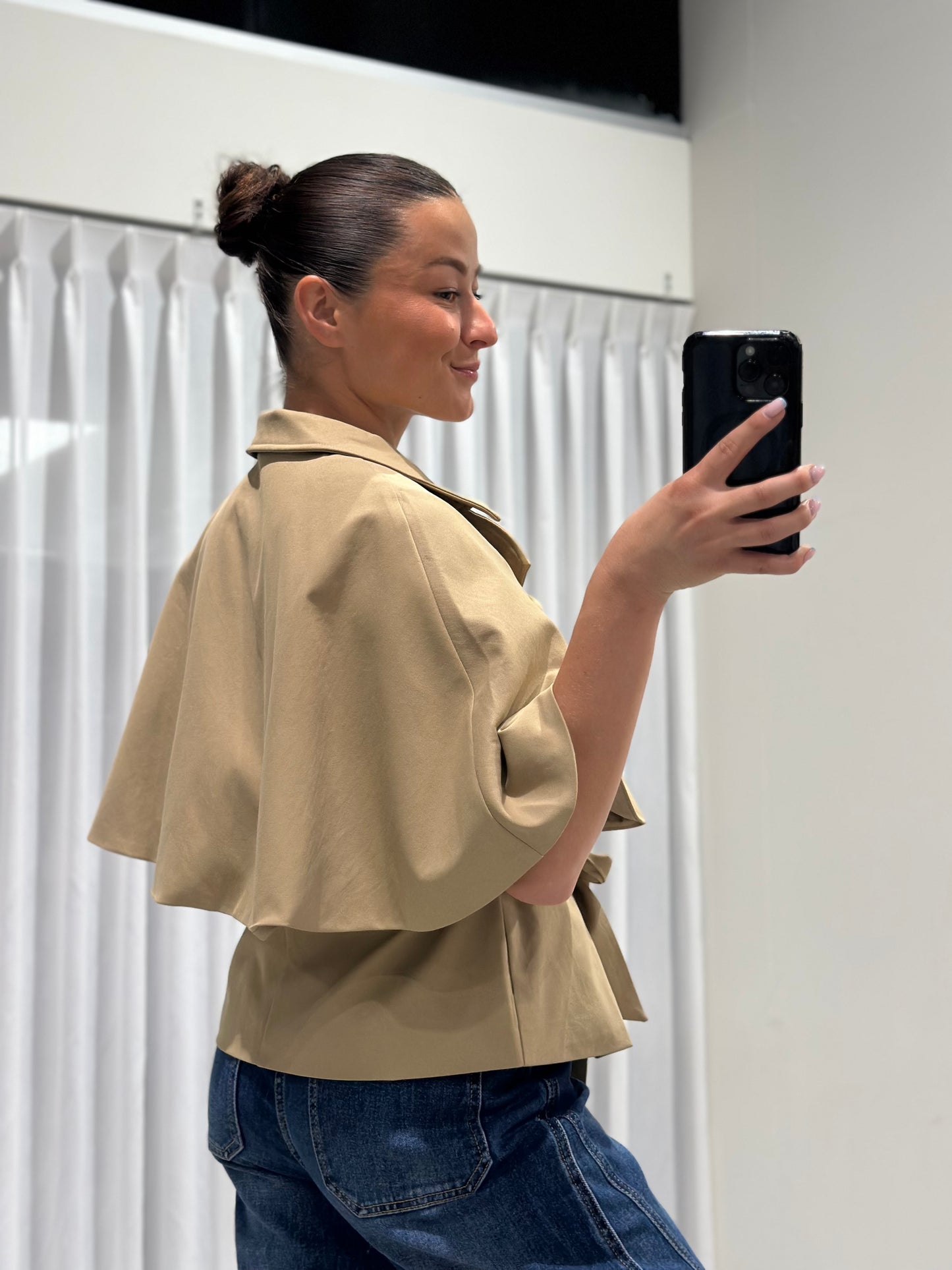 Nova jacket taupe