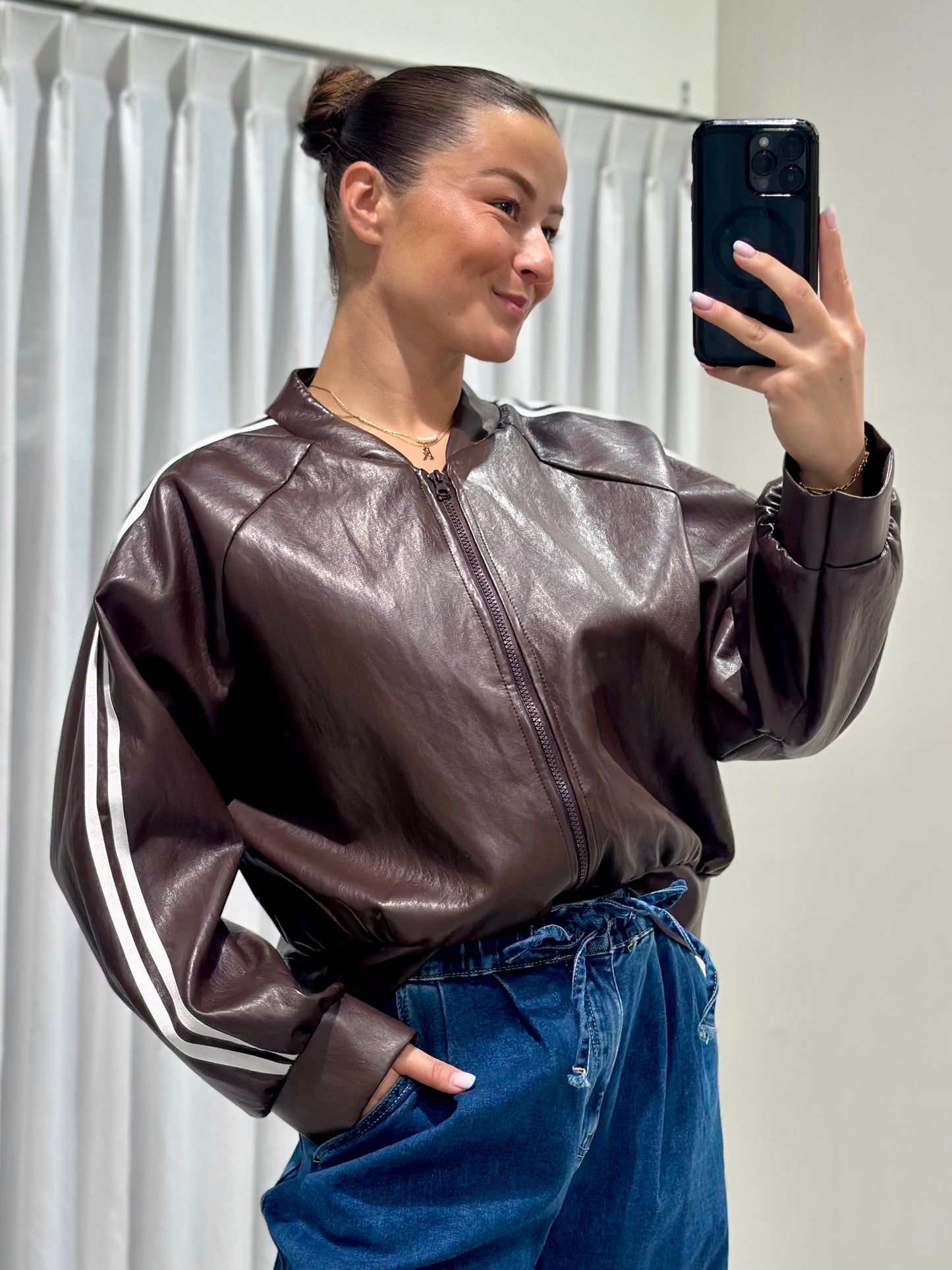 Feline jacket brown