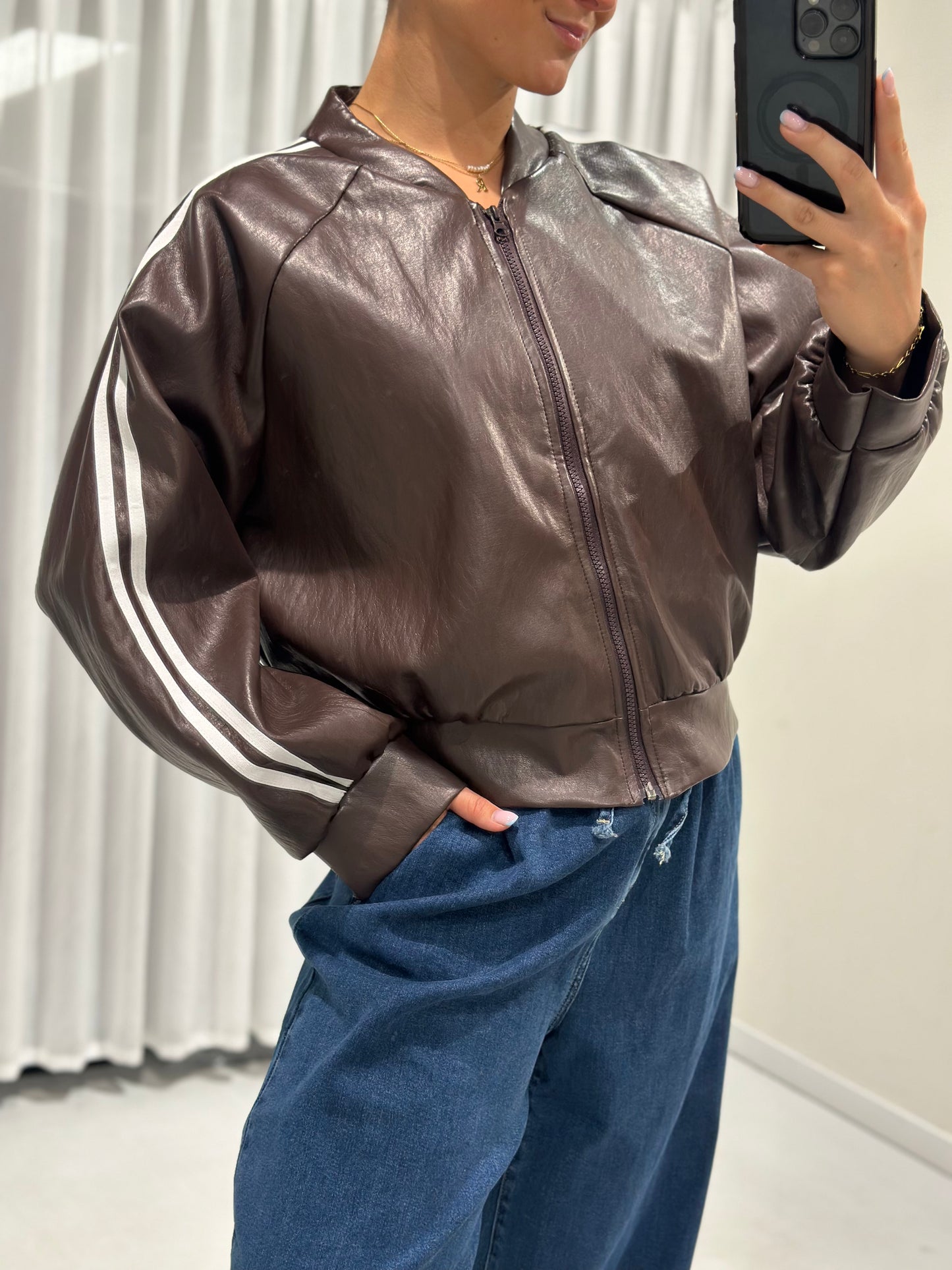 Feline jacket brown
