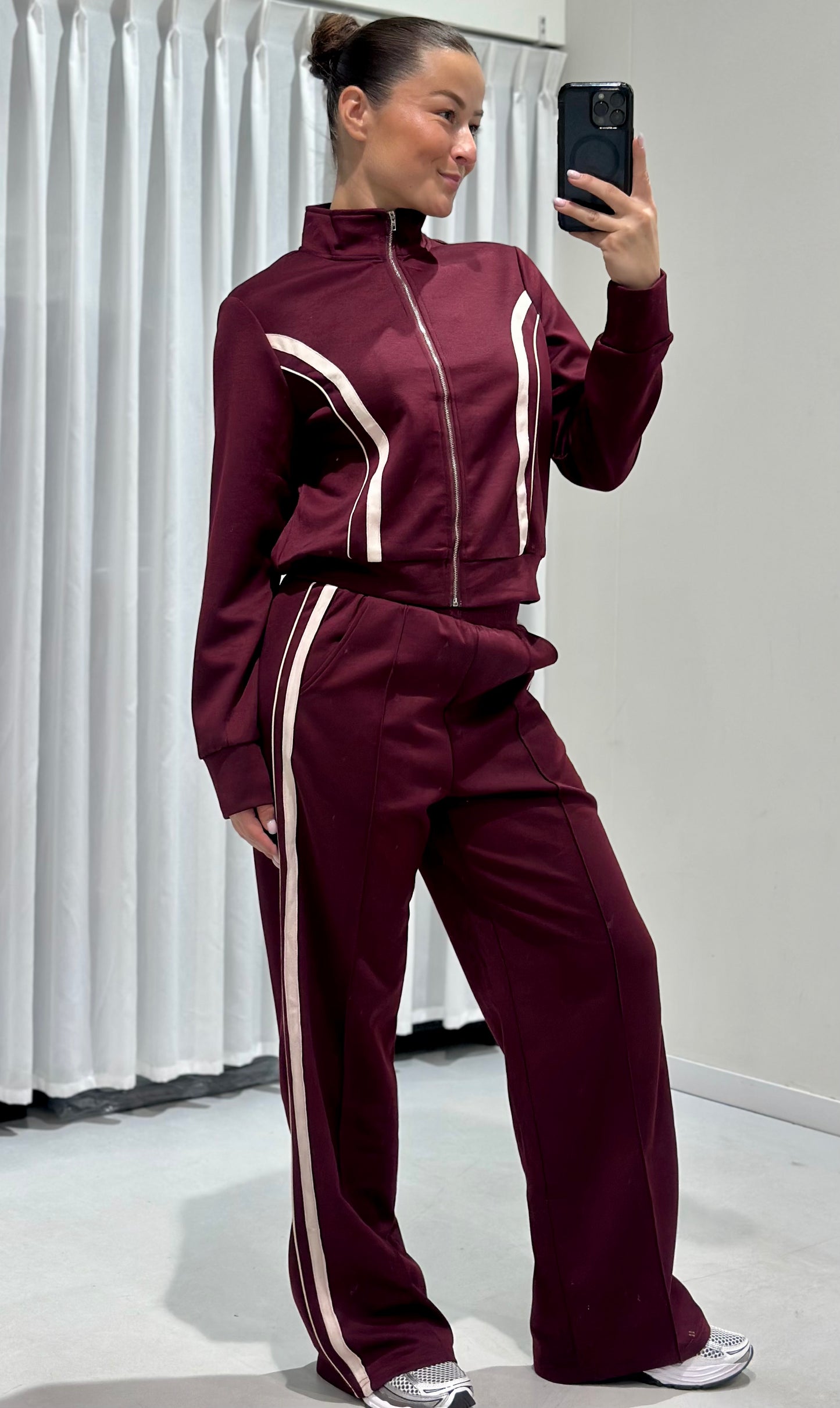 Grace 2 piece set burgundy