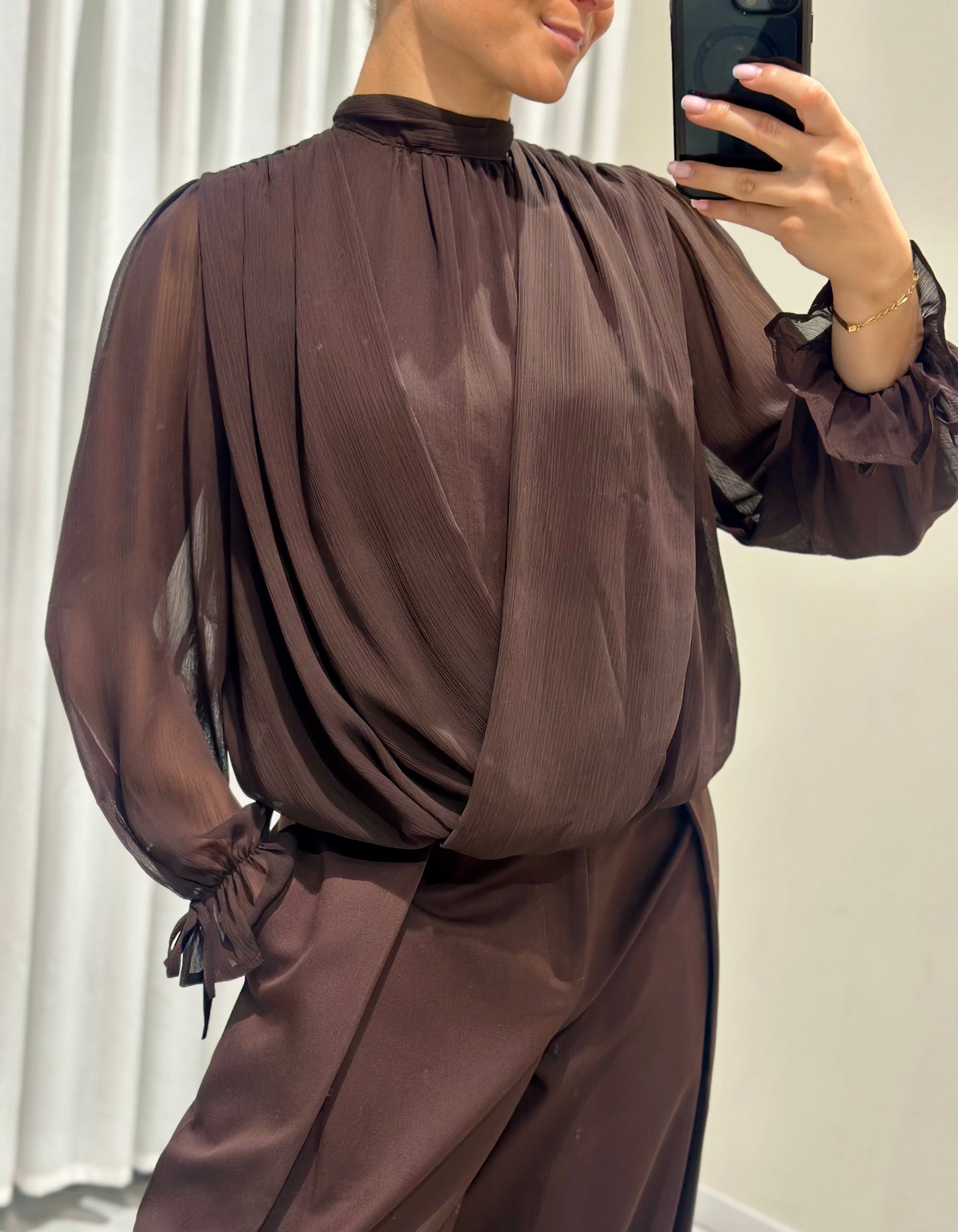 Moxie top brown