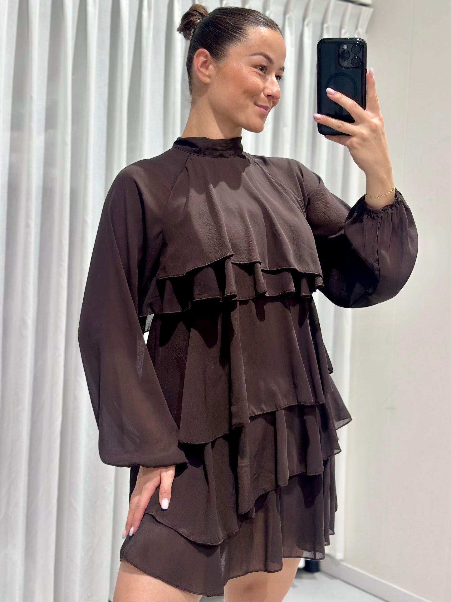 Chloe dress brown