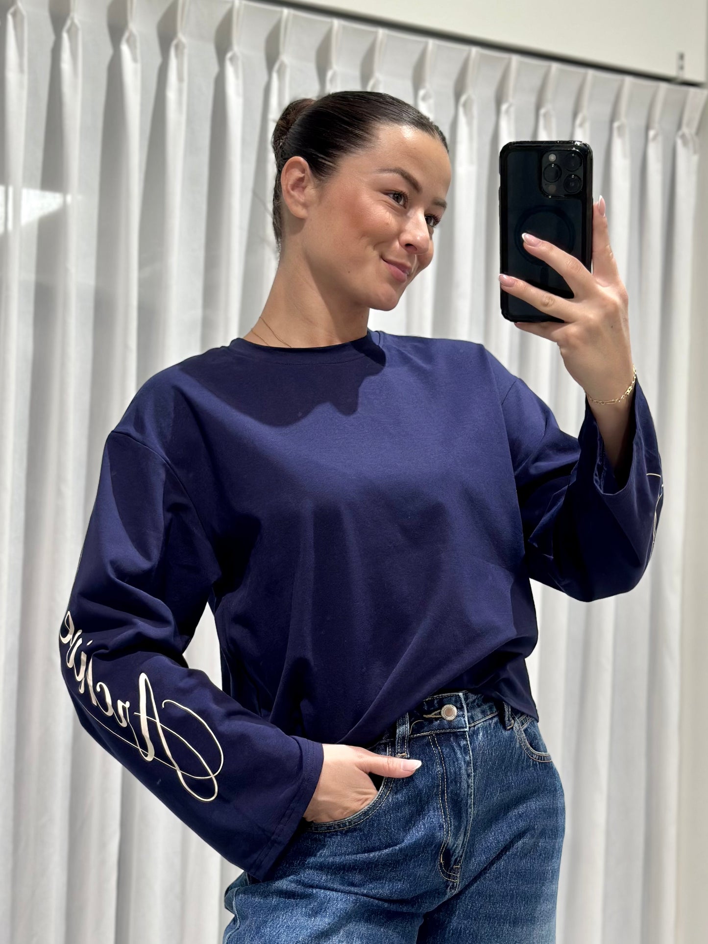 Kyra tee blue