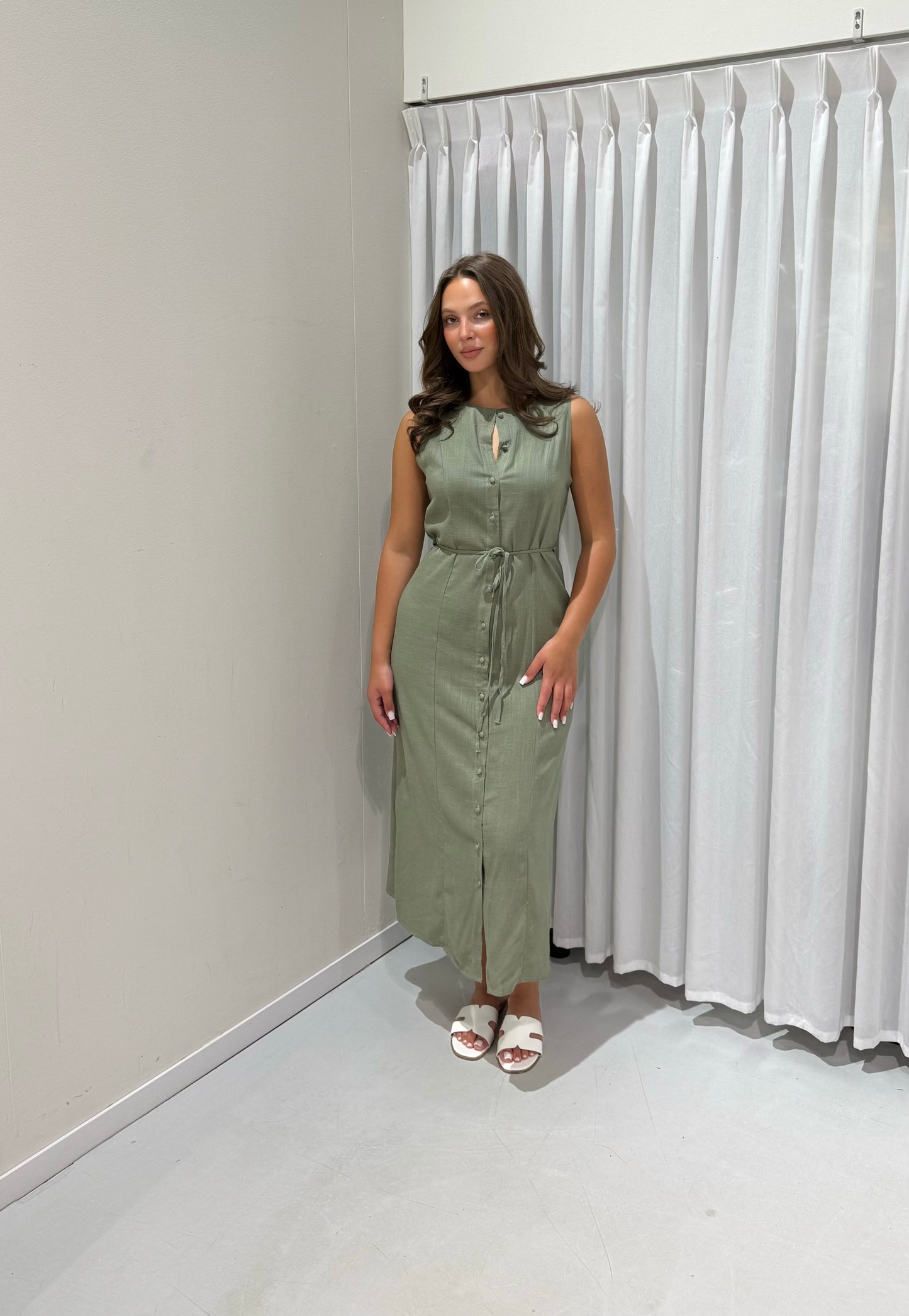 Amaris dress green