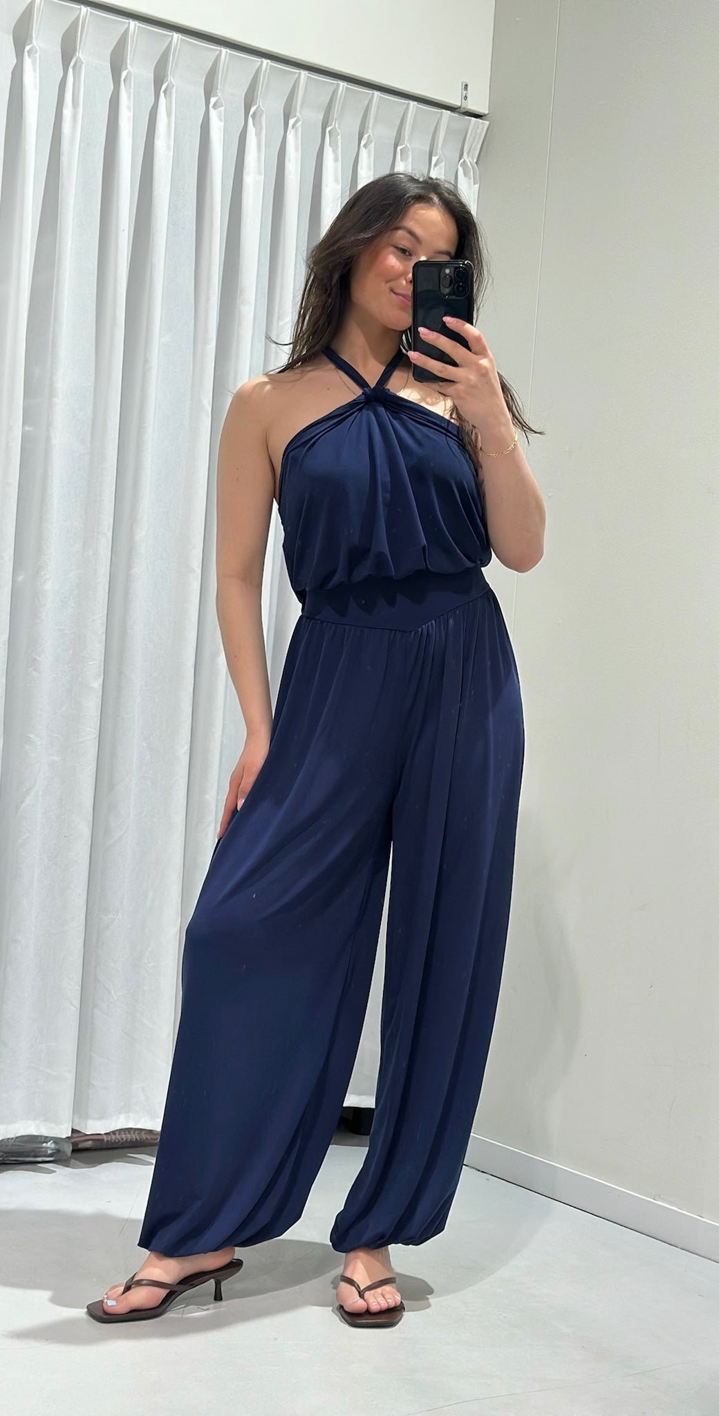 Aimee jumpsuit blue