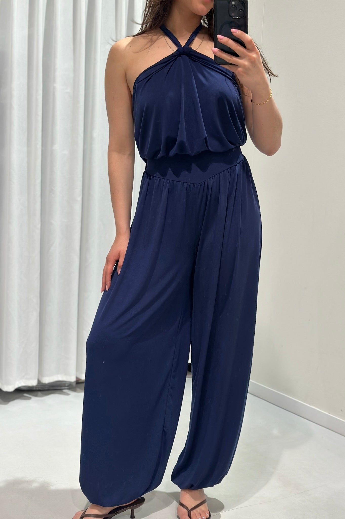 Aimee jumpsuit blue