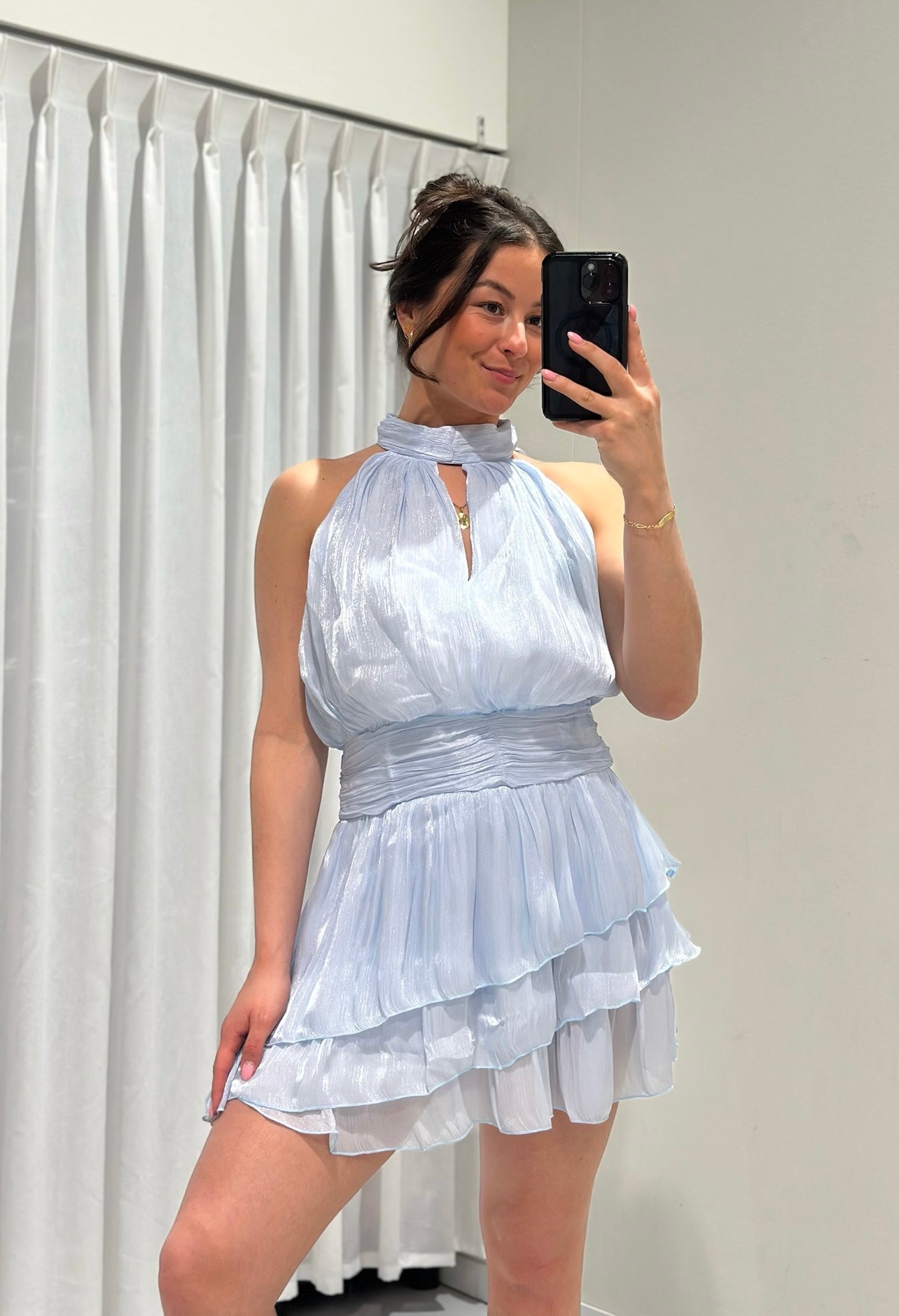 Yara dress blue