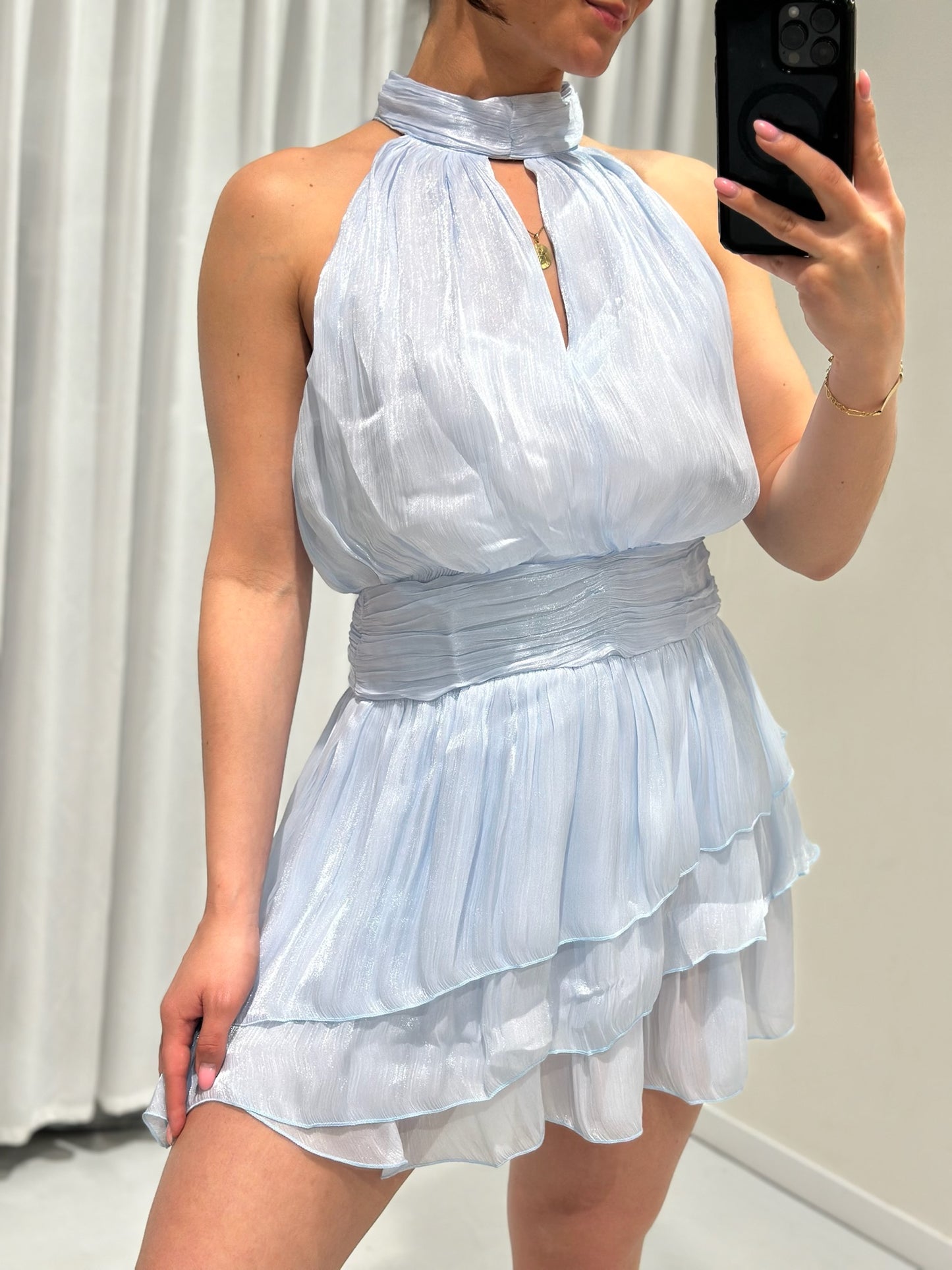 Yara dress blue