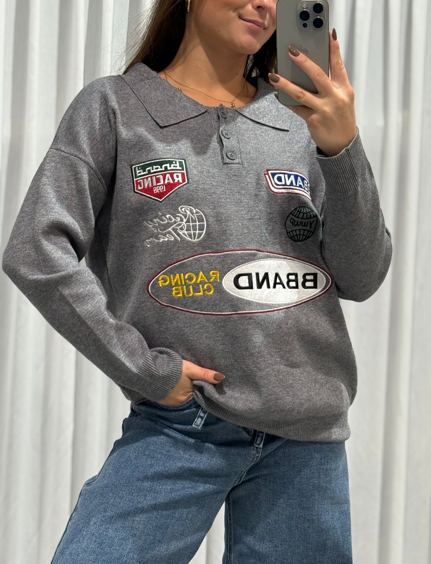 Alex sweater grey