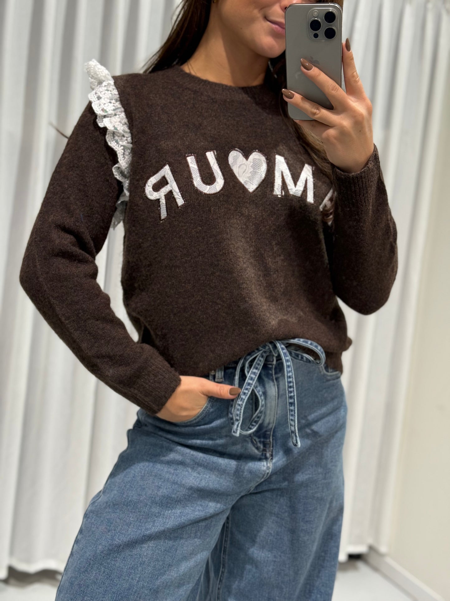 Naima sweater brown