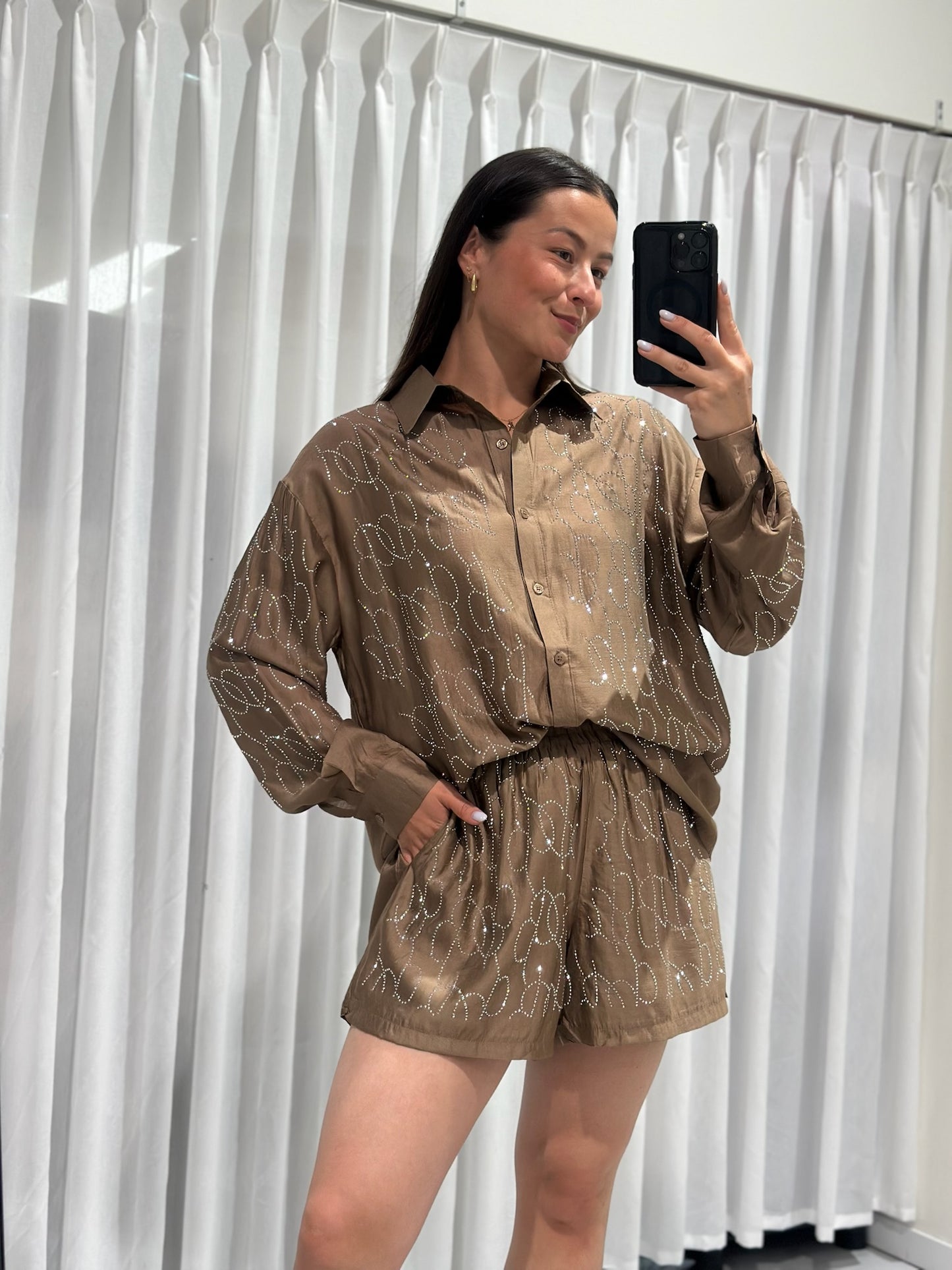 Kylie 2piece set brown