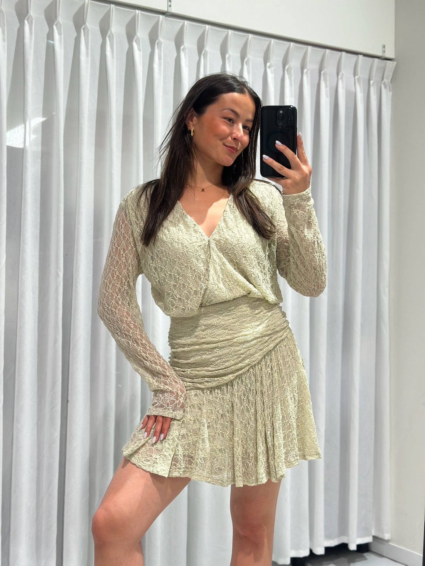 Ollie dress green
