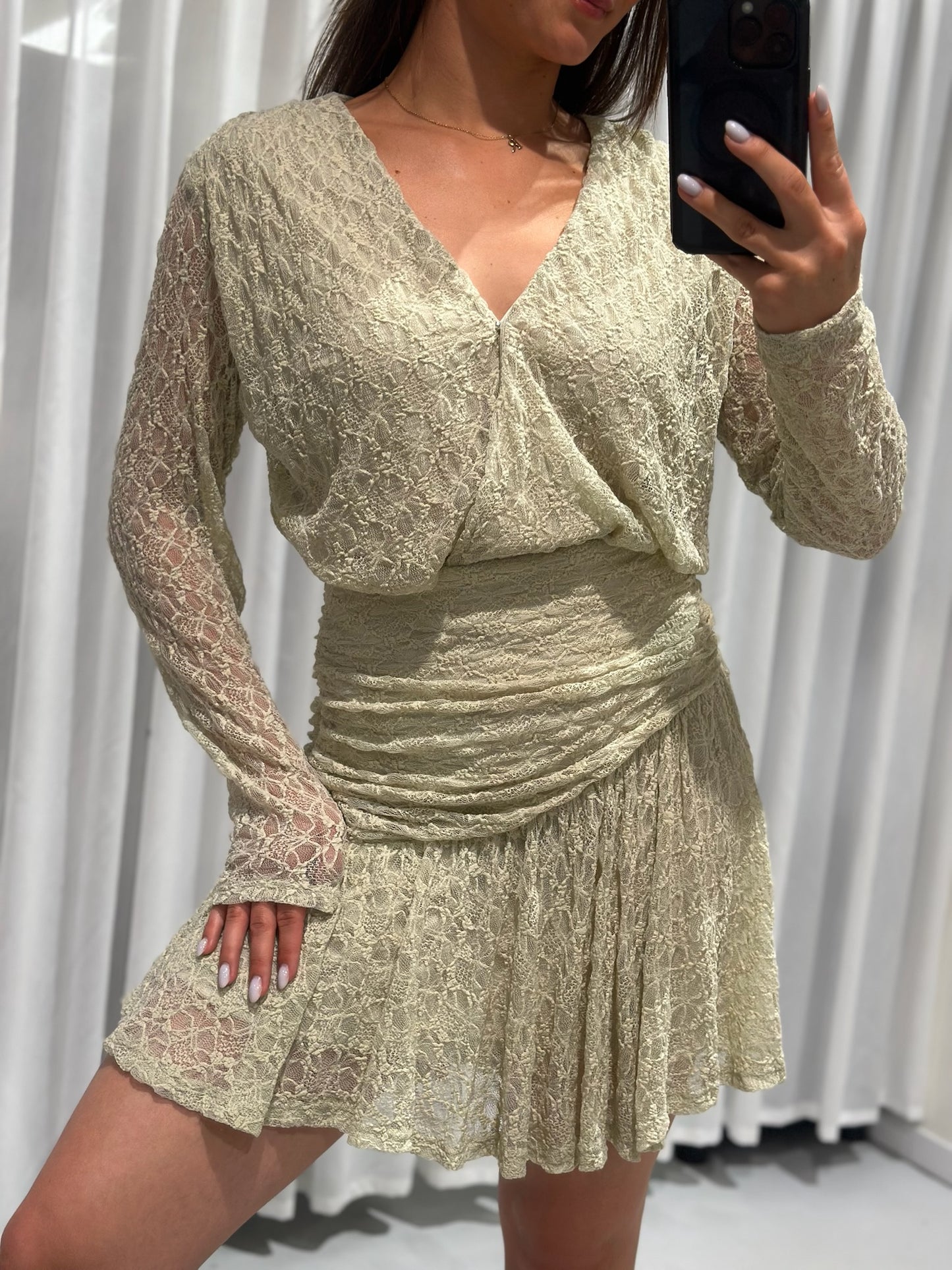 Ollie dress green