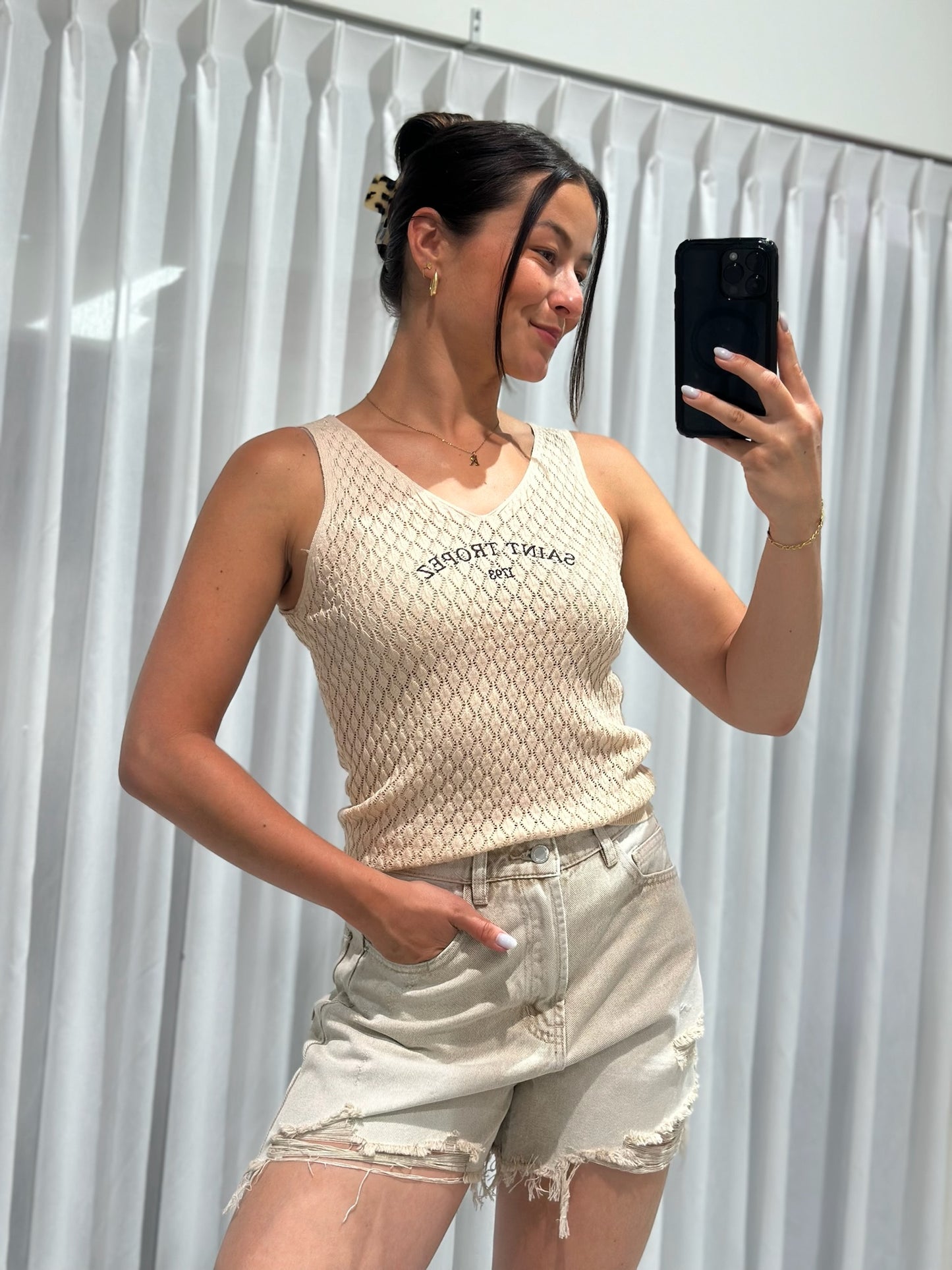 Elodie top beige