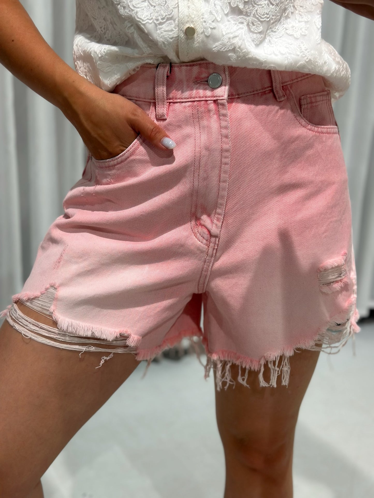 Lena laulia short pink