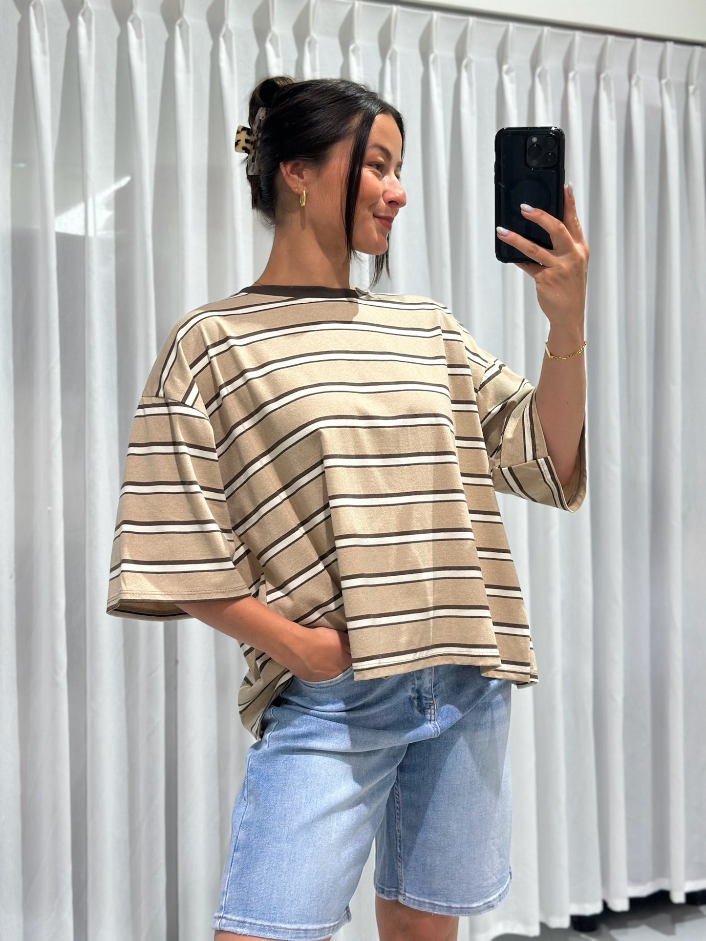 Tamaar top beige