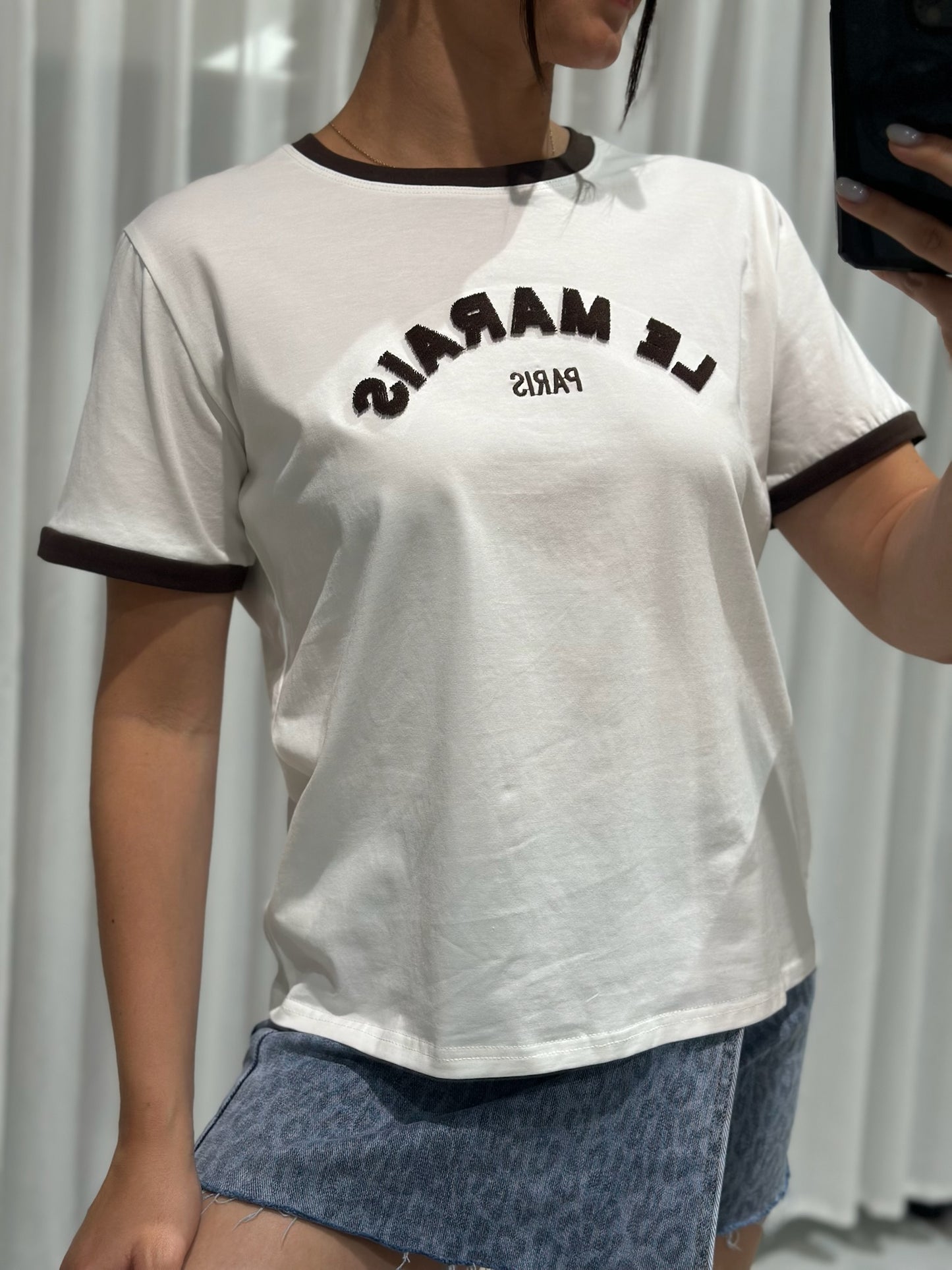 Maya t-shirt white