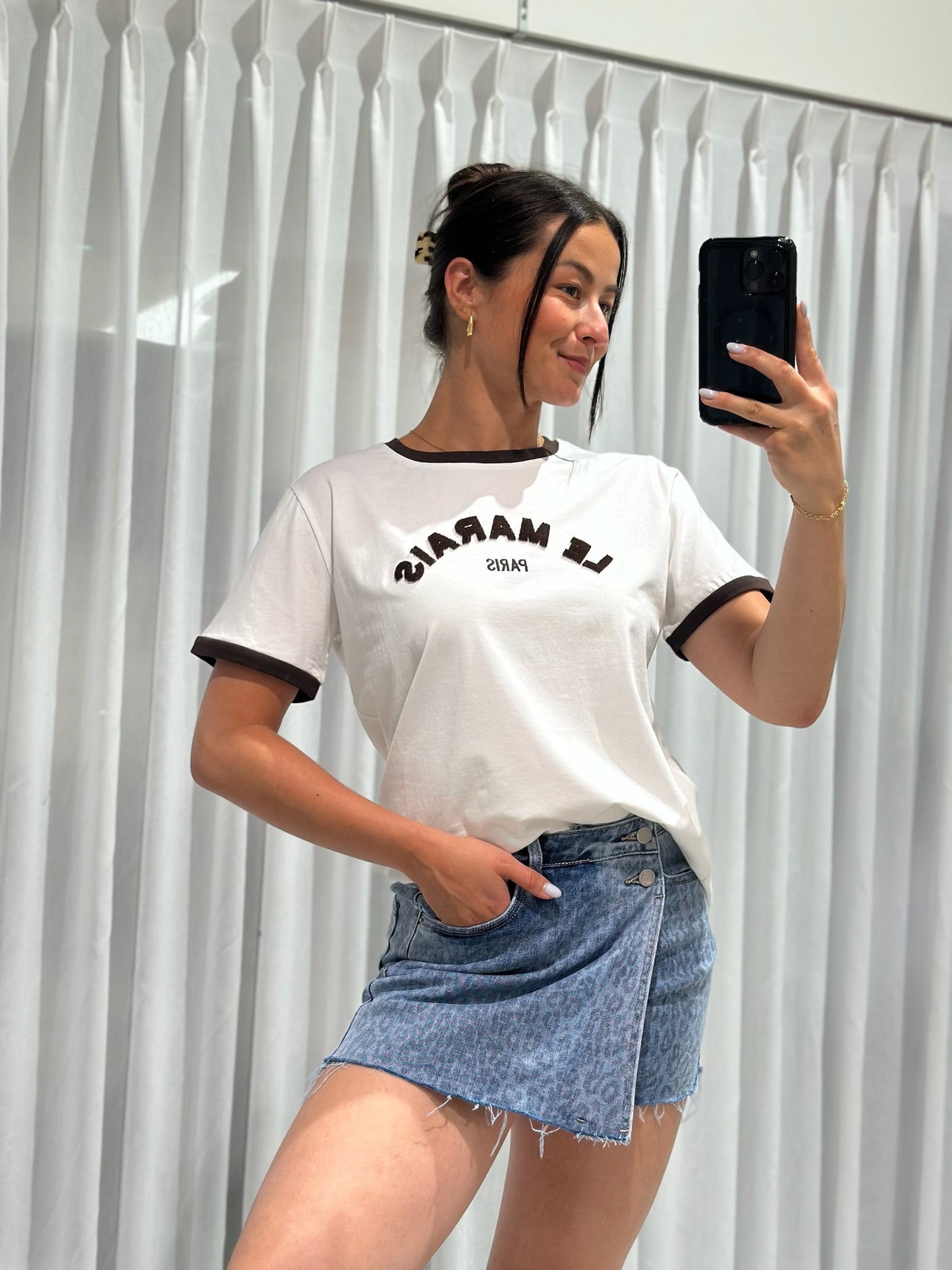 Maya t-shirt white