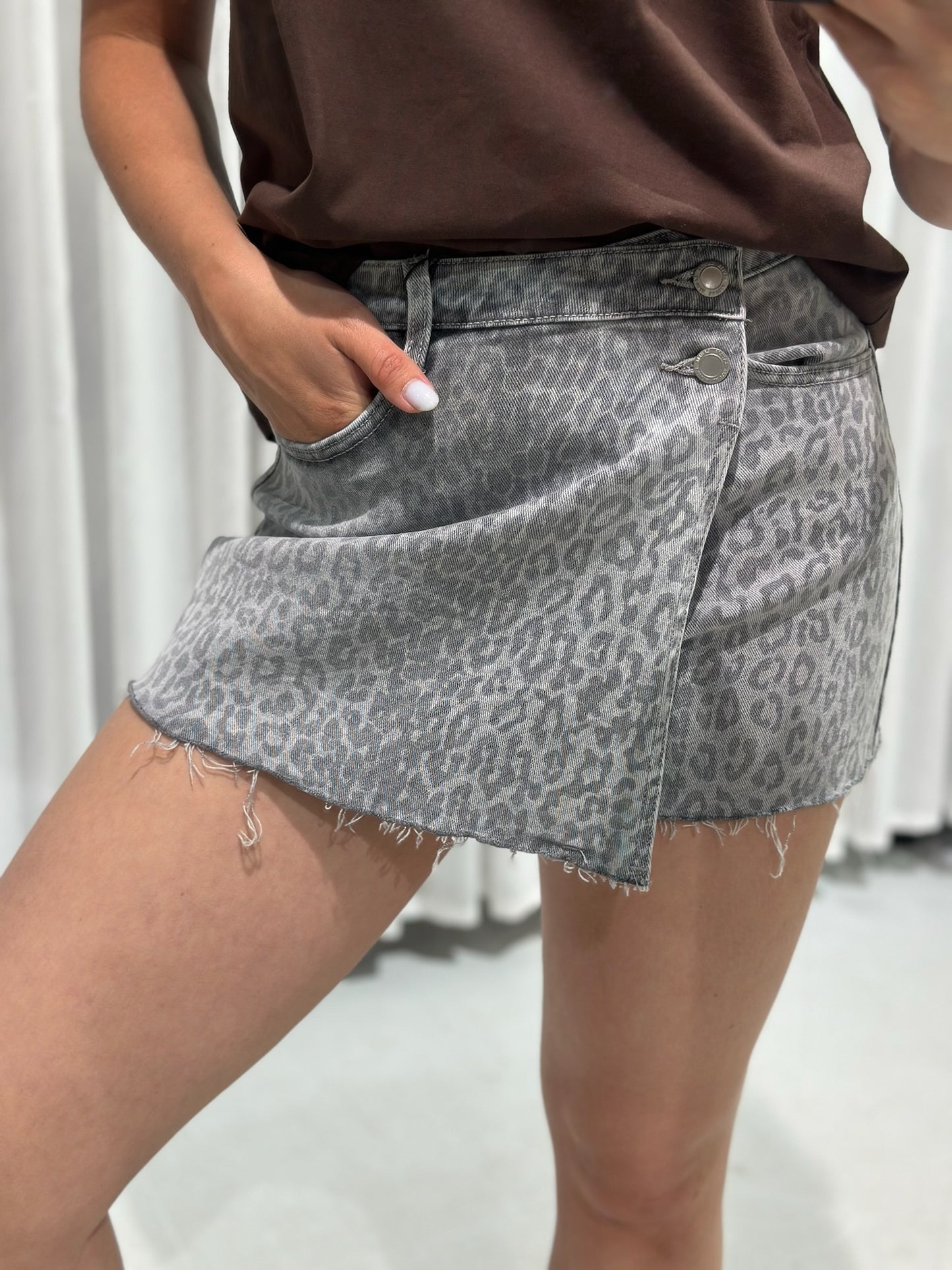 Hannah skort grey