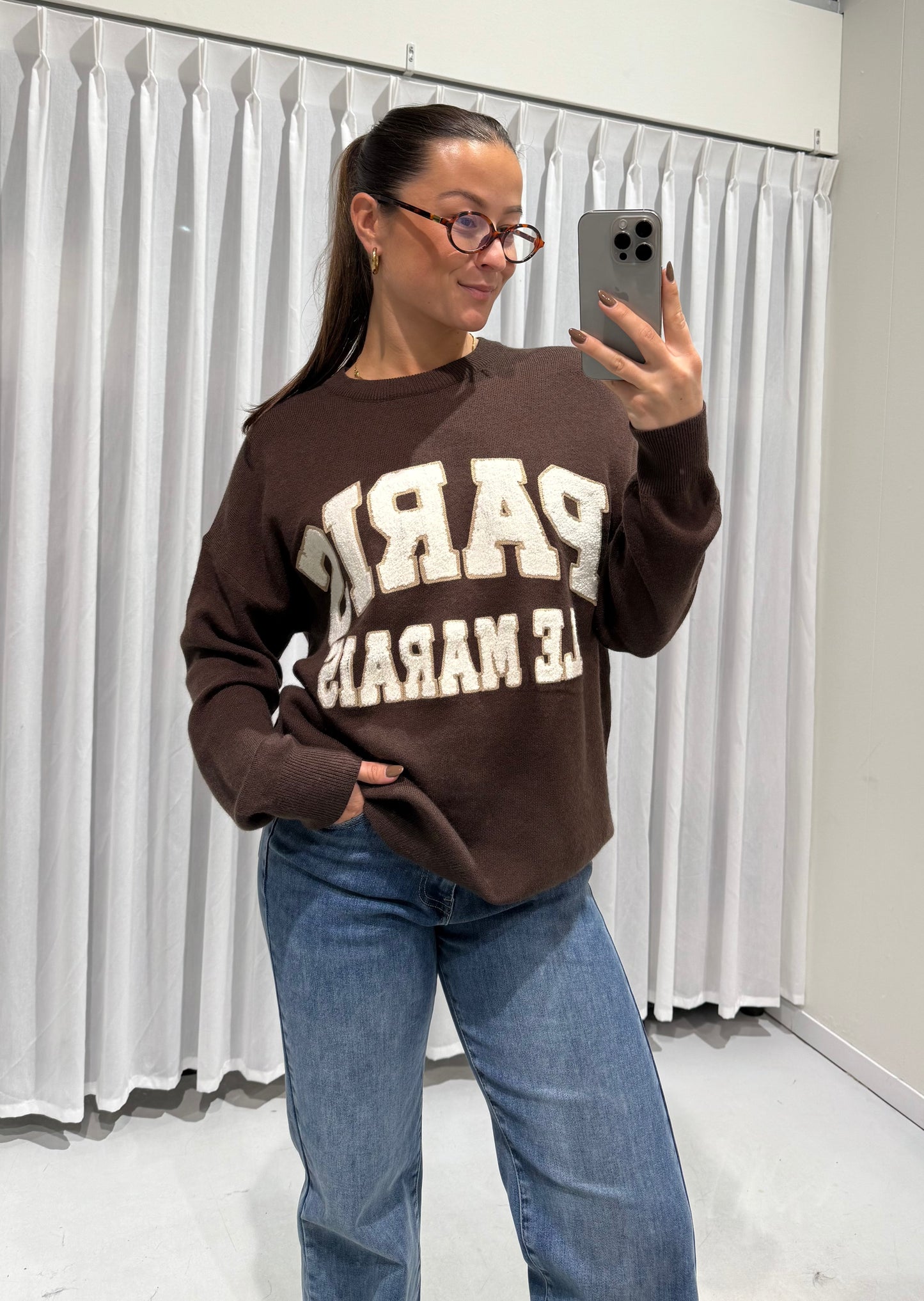 Paris sweater brown