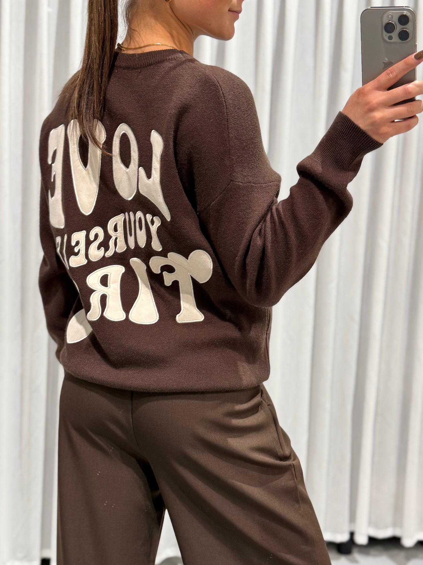 Fauna sweater brown