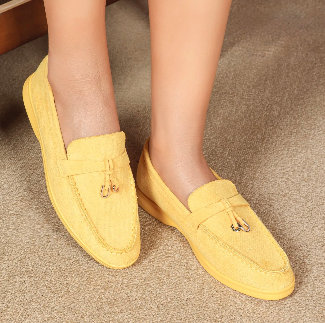Cici loafers yellow