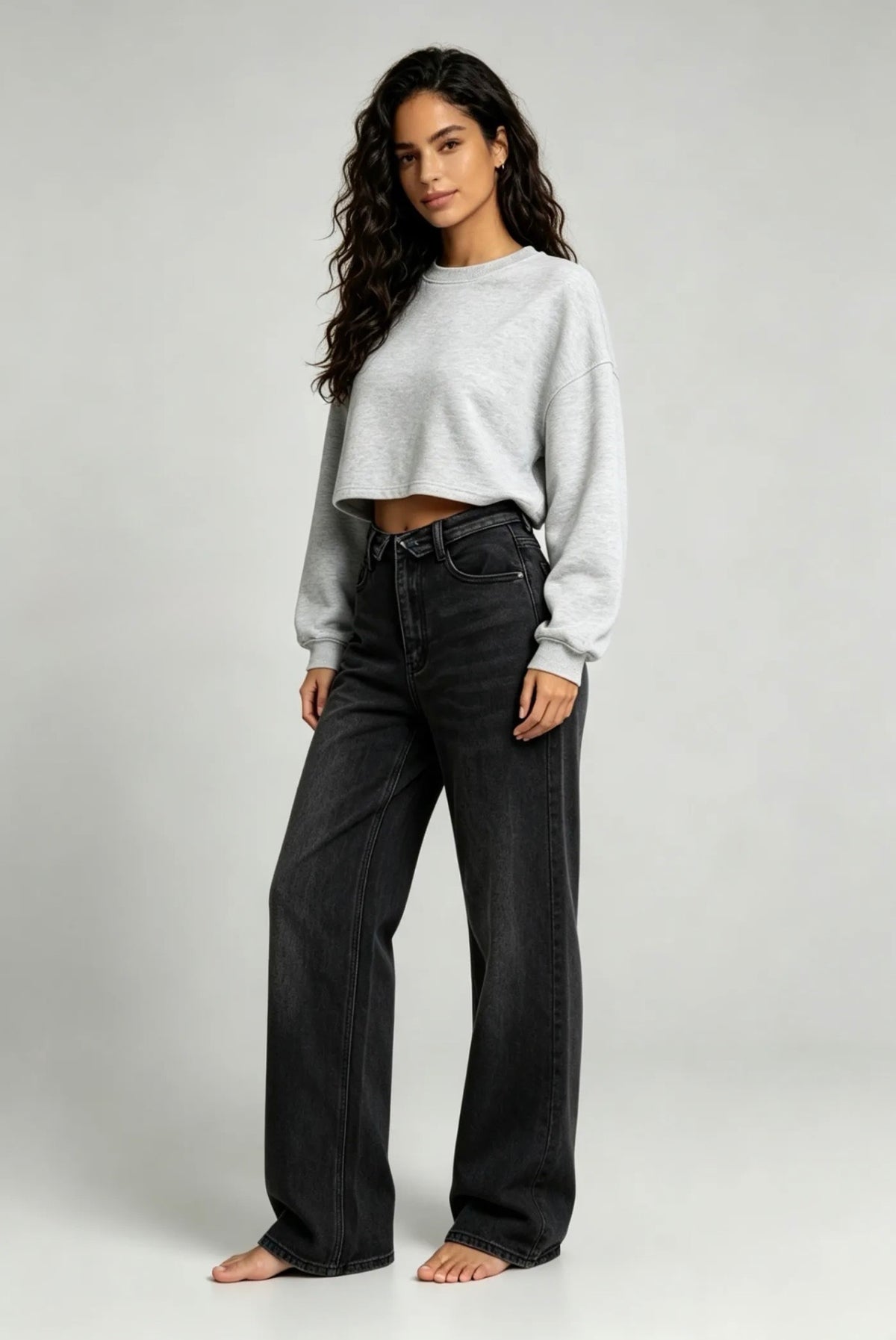Inaya jeans grey