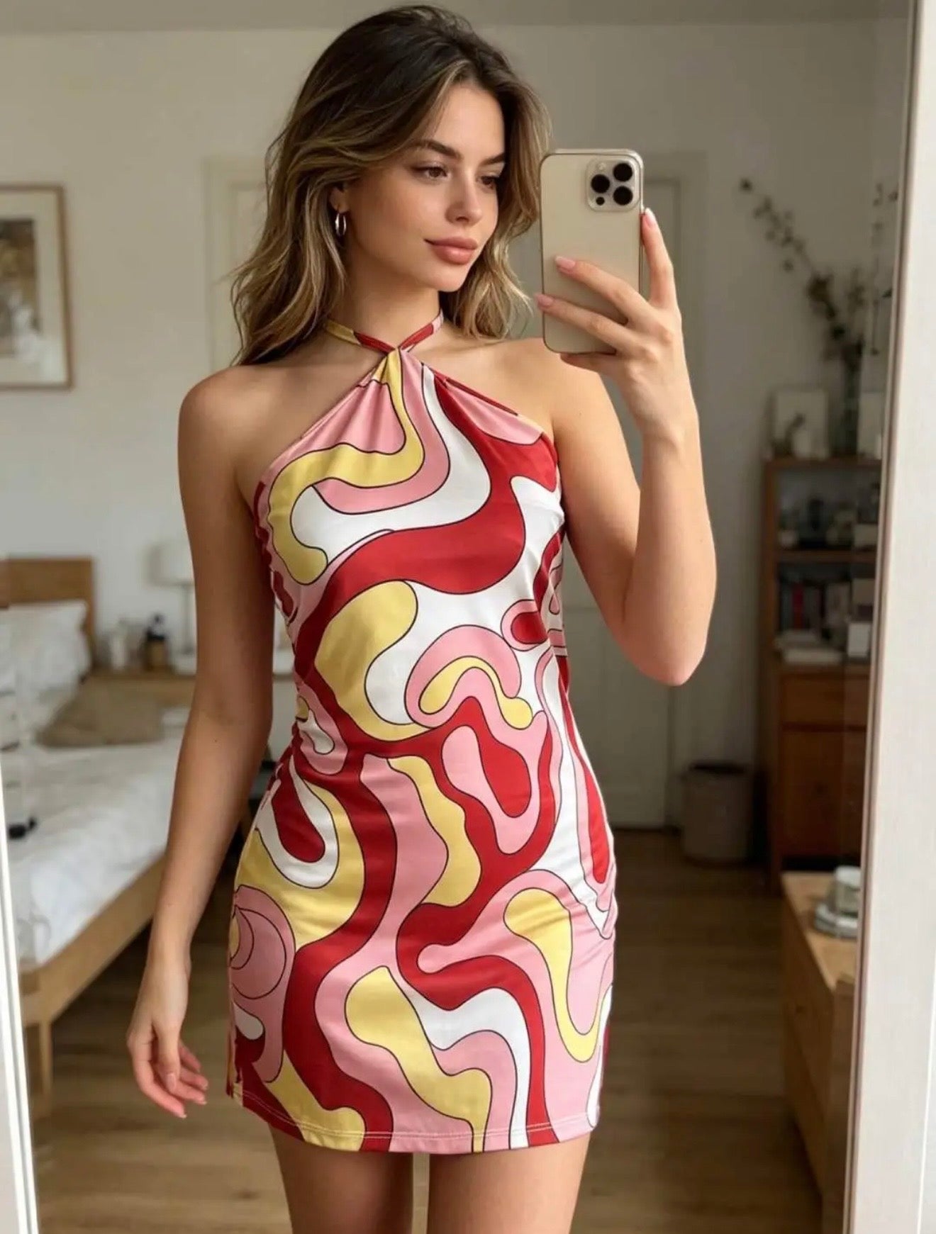 Laura dress pink