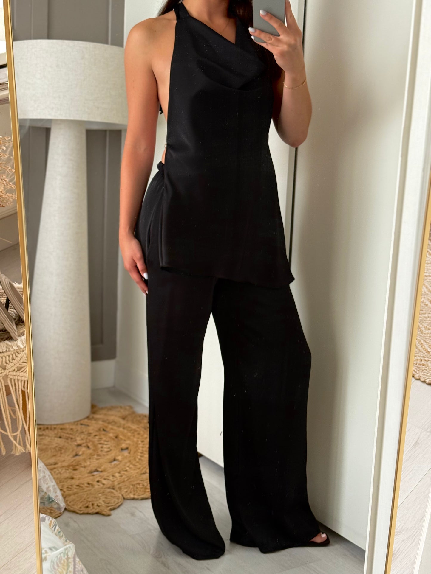 Livia 2-piece set black