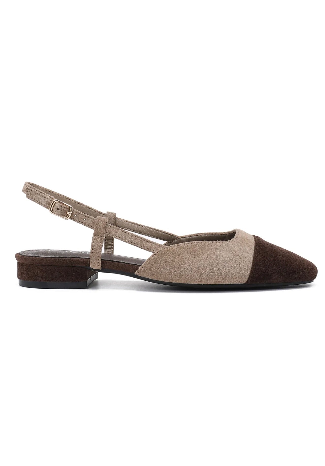 Jolanda slingback khaki