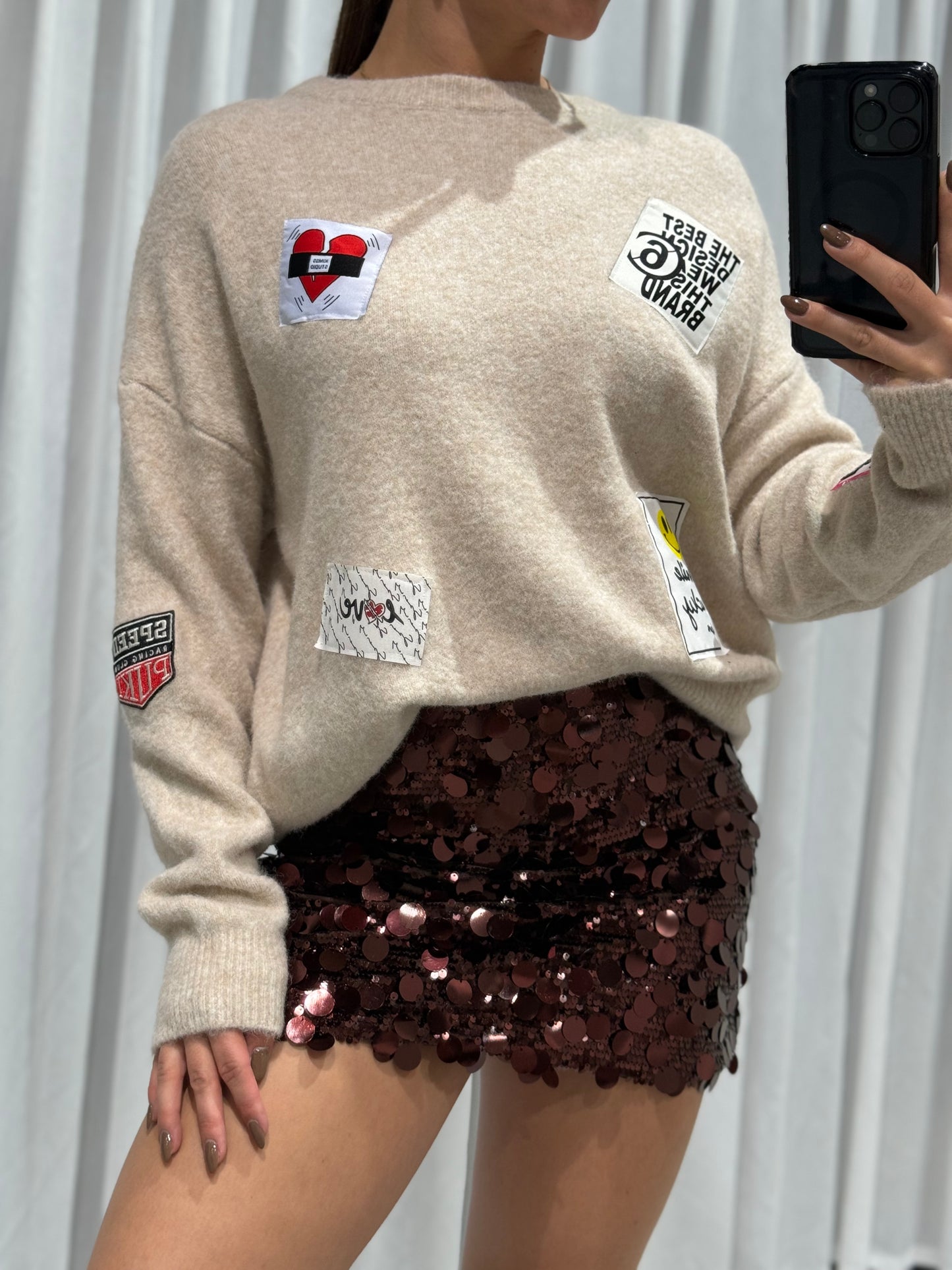 Toba sweater beige