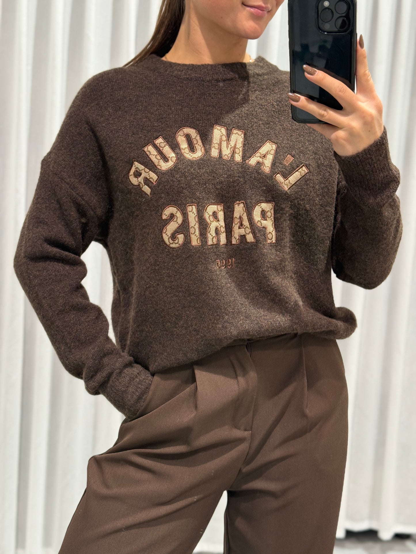 Froukje sweater brown