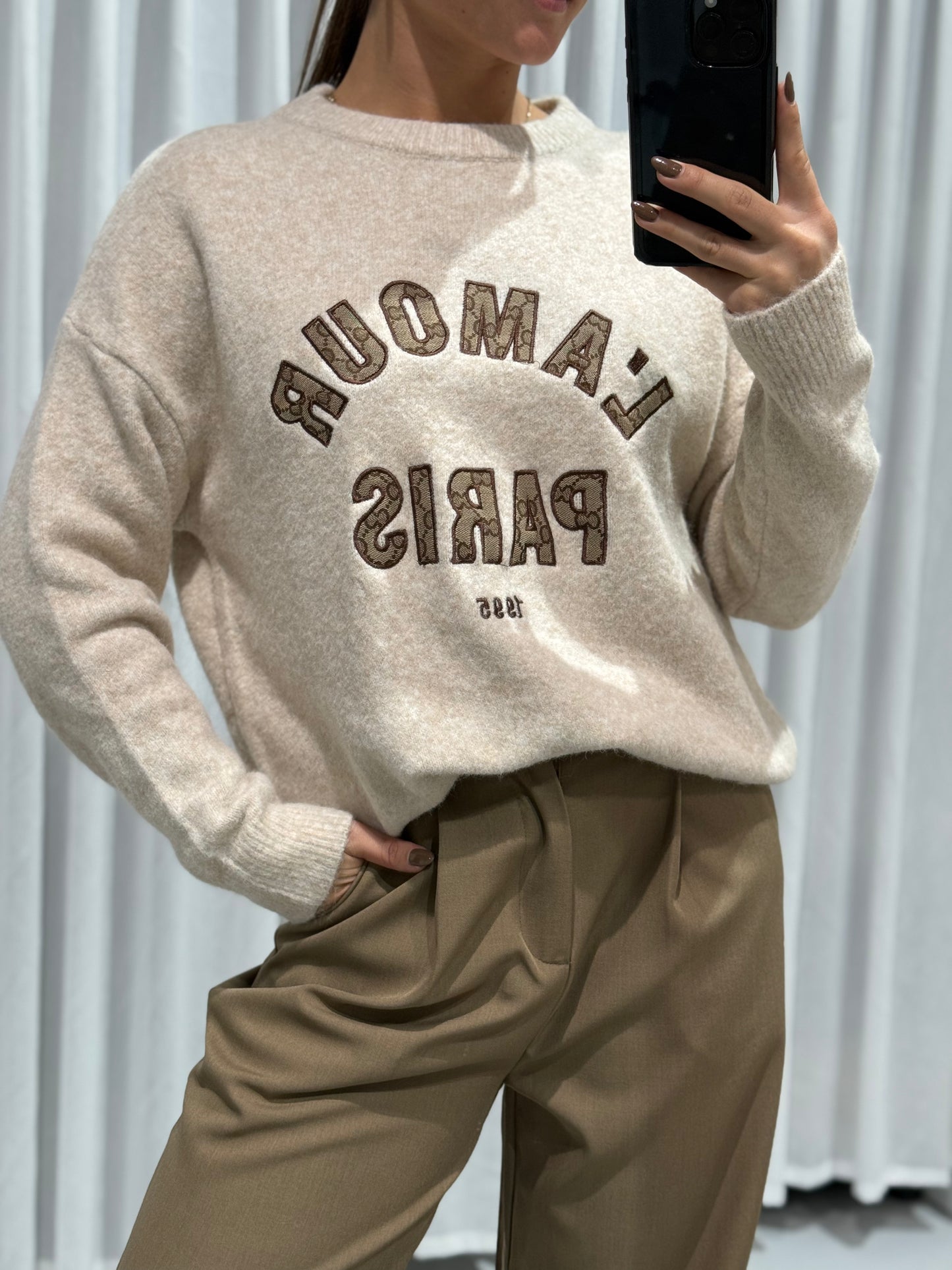Froukje sweater beige