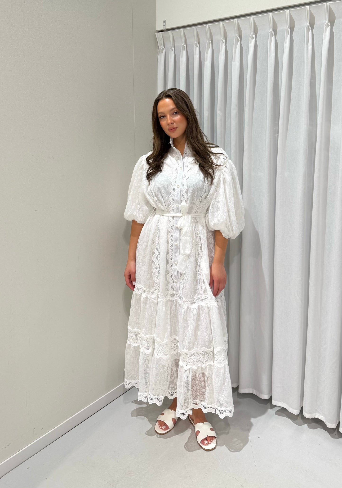 Katie dress white