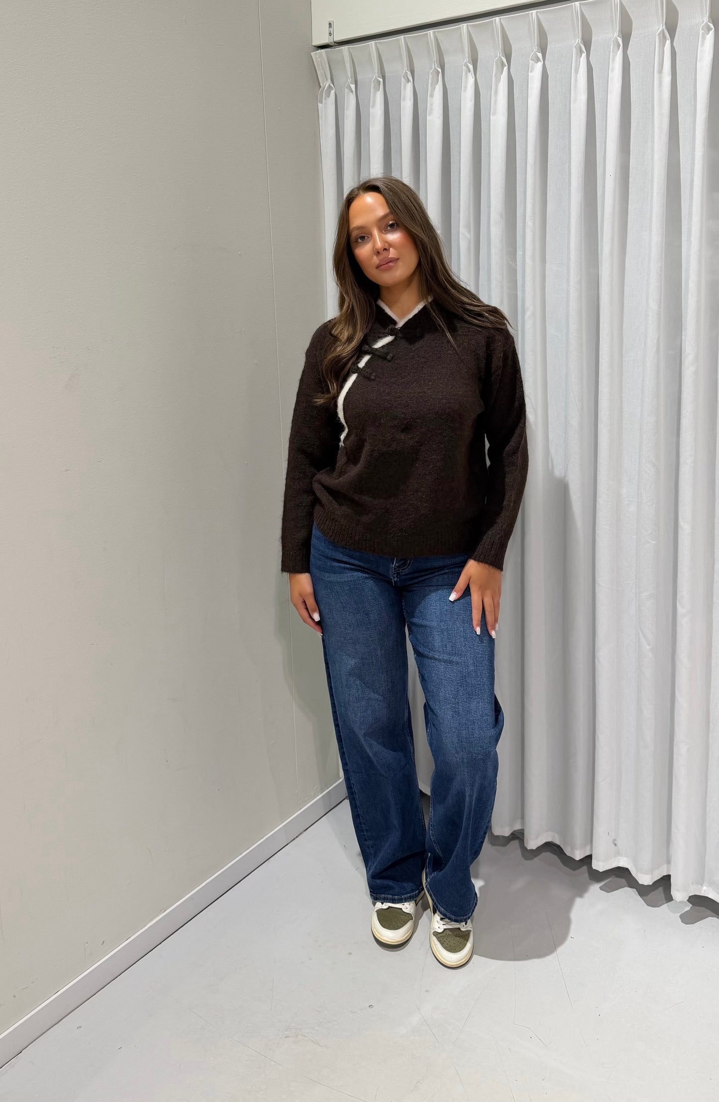 Dael trui brown