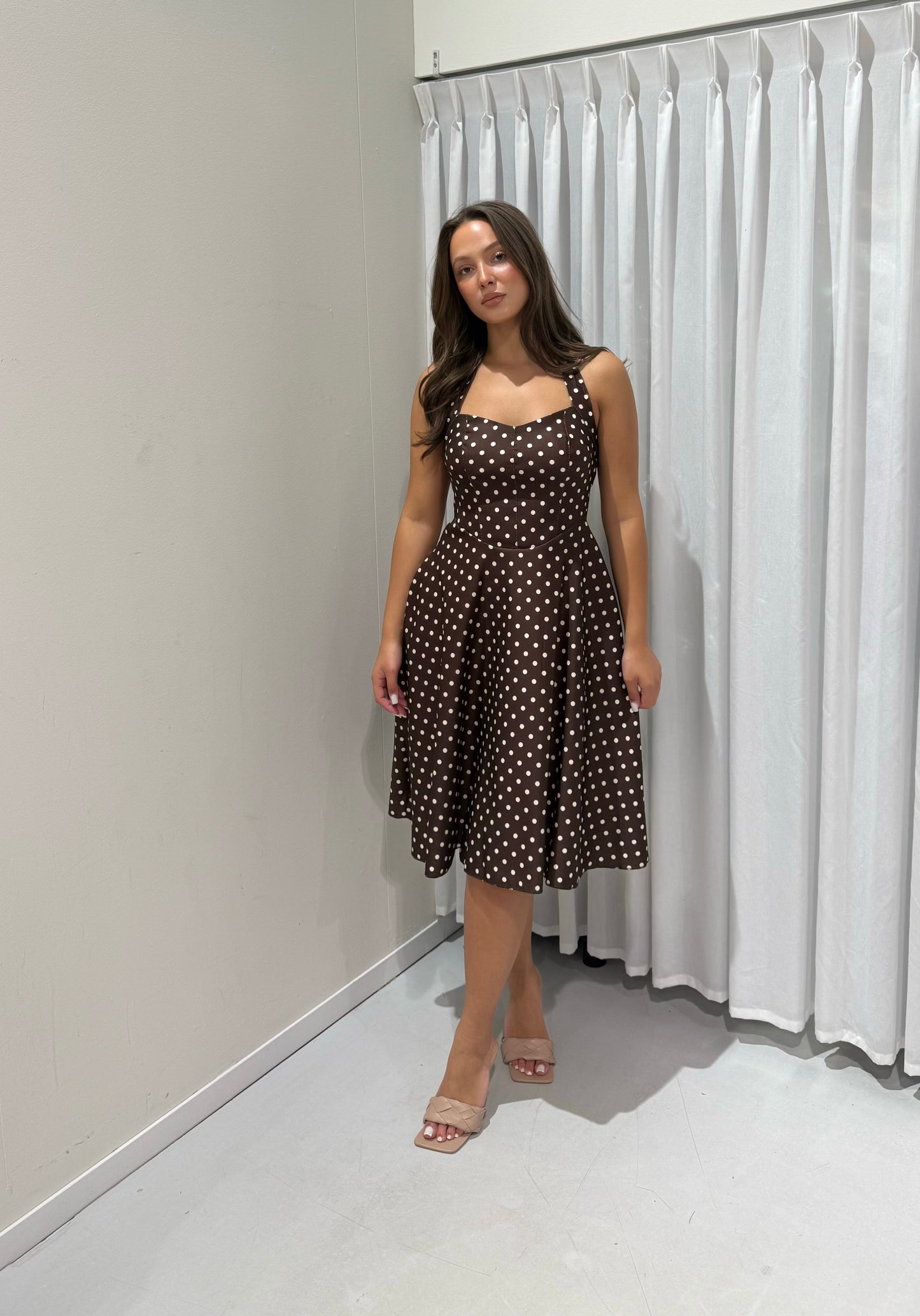 River dress brown