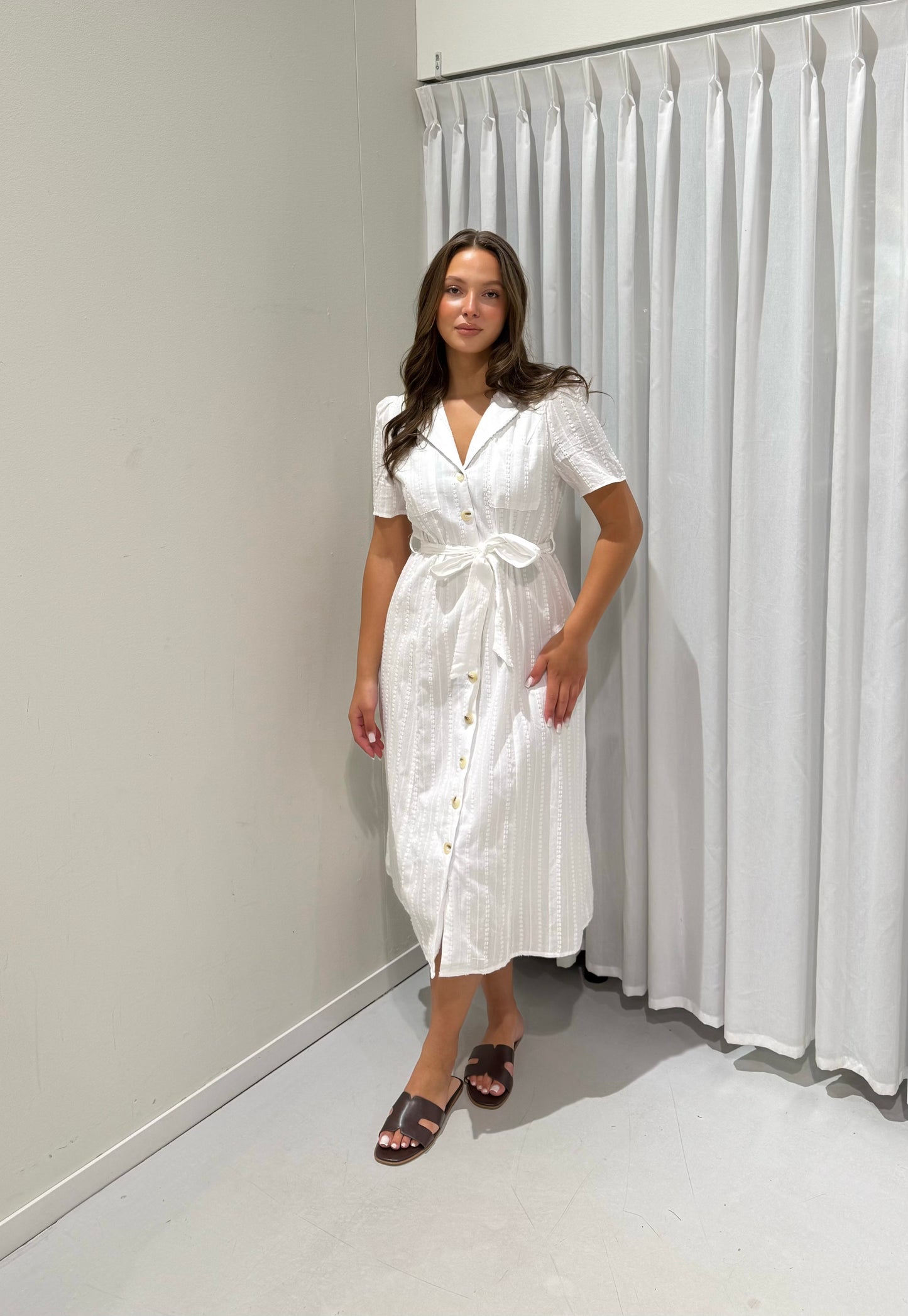 Ocean dress white