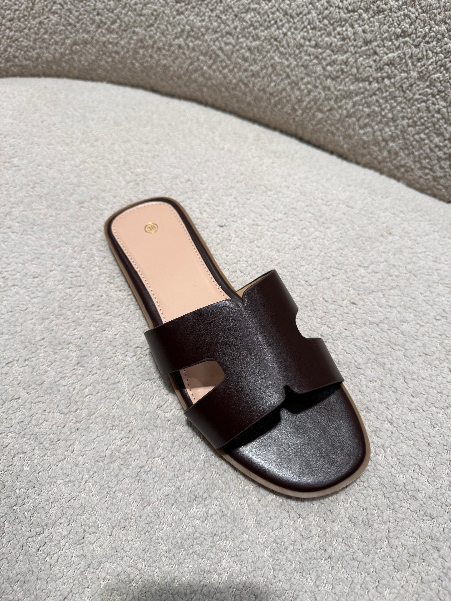 Hella slippers brown