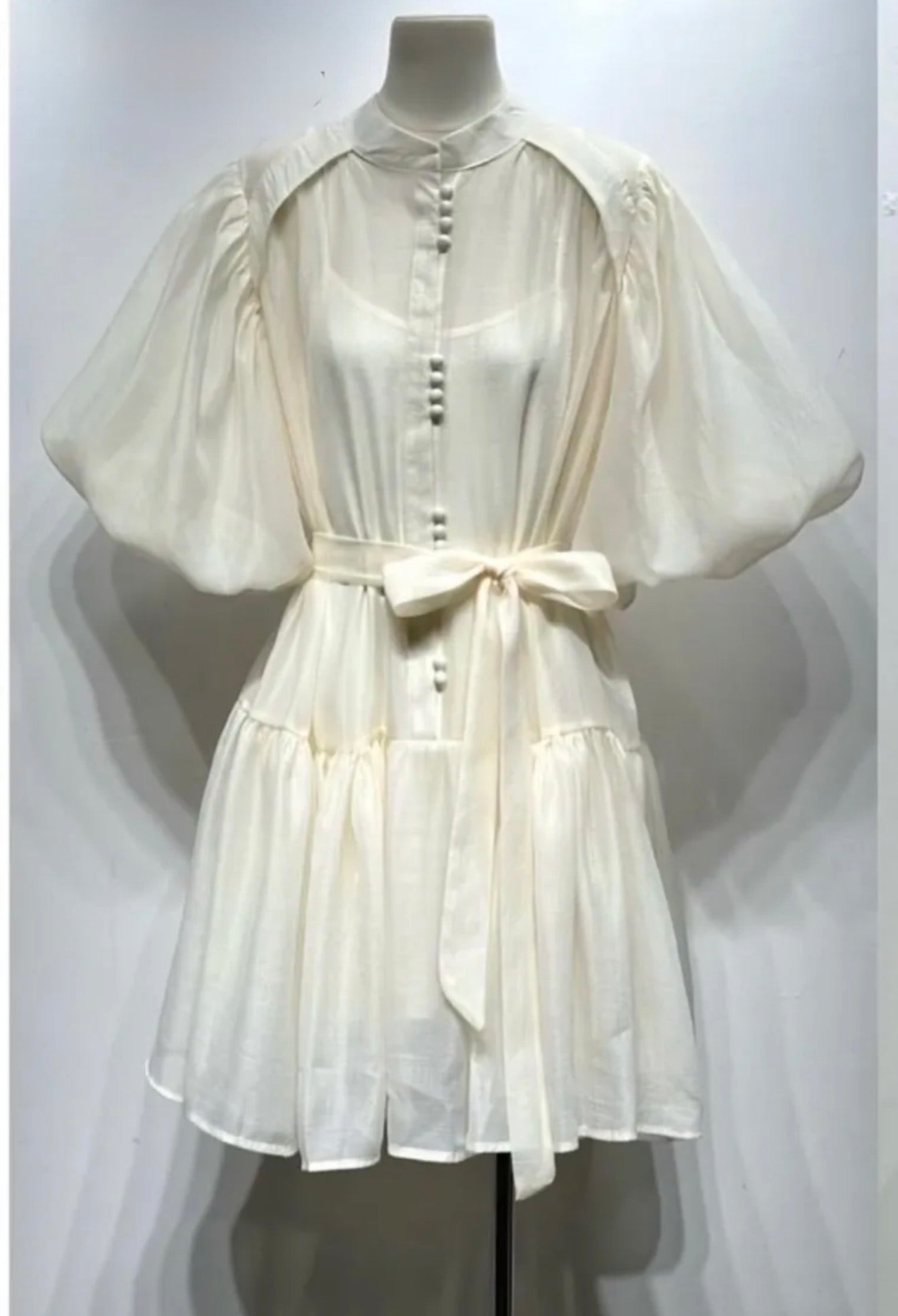 Daiwy dress beige