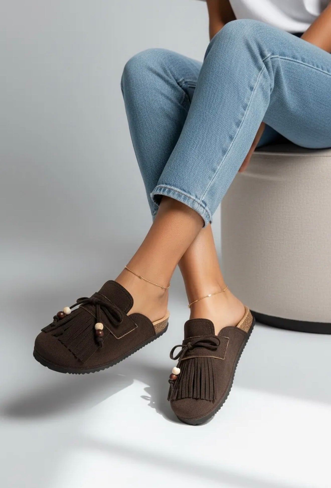 Nien mules brown