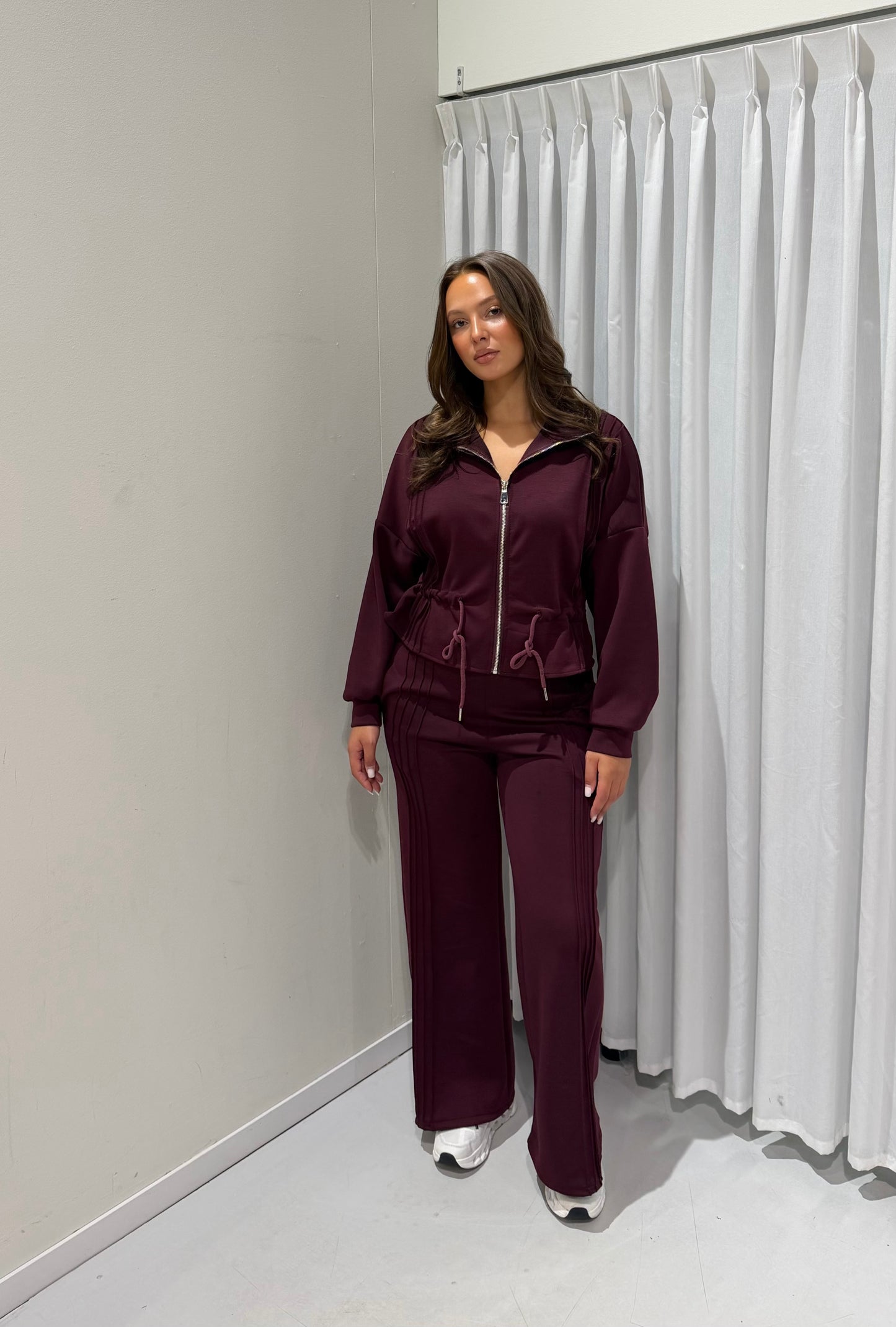 Anneke 2 piece set burgundy