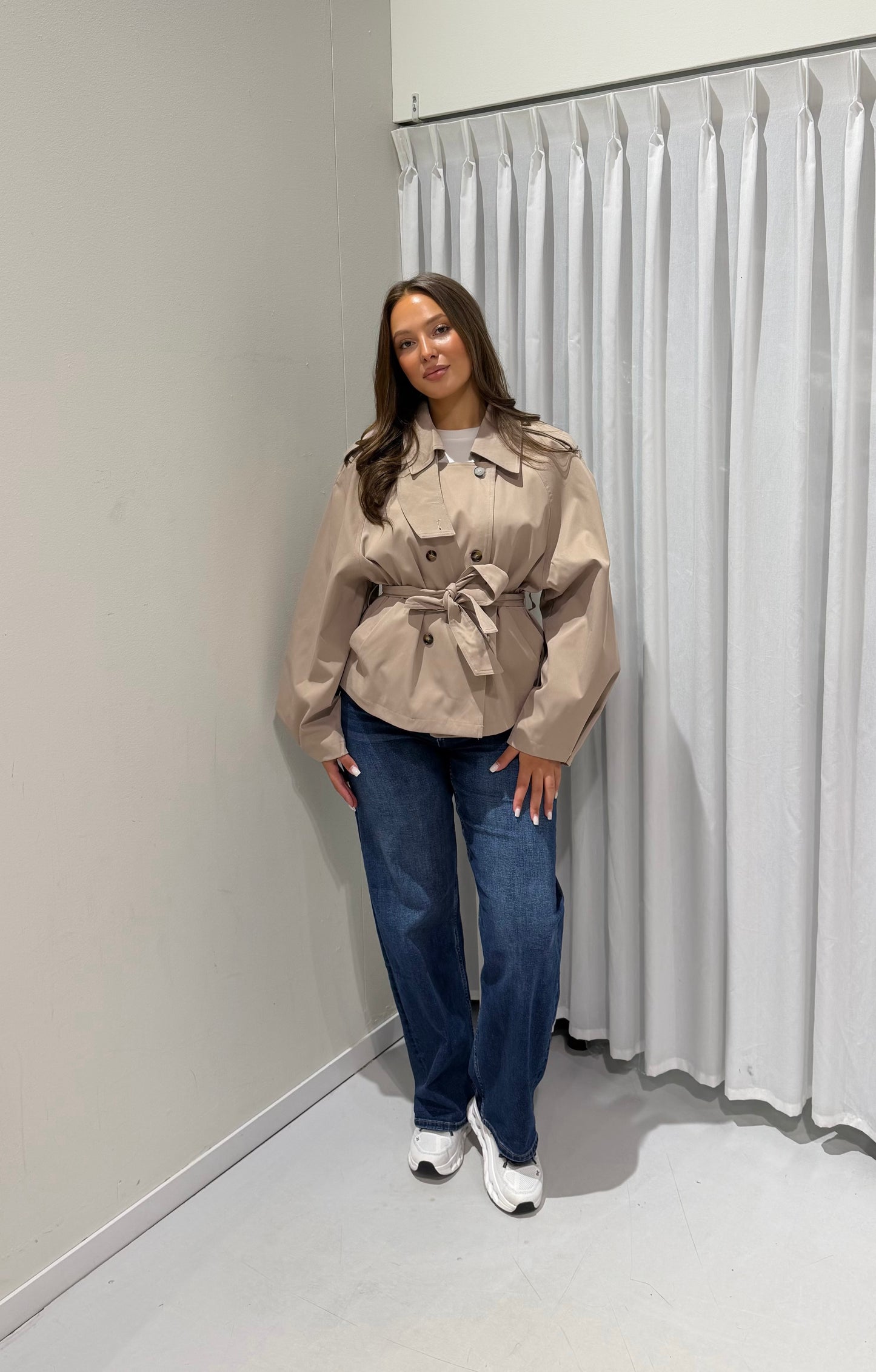 Fenna jacket taupe