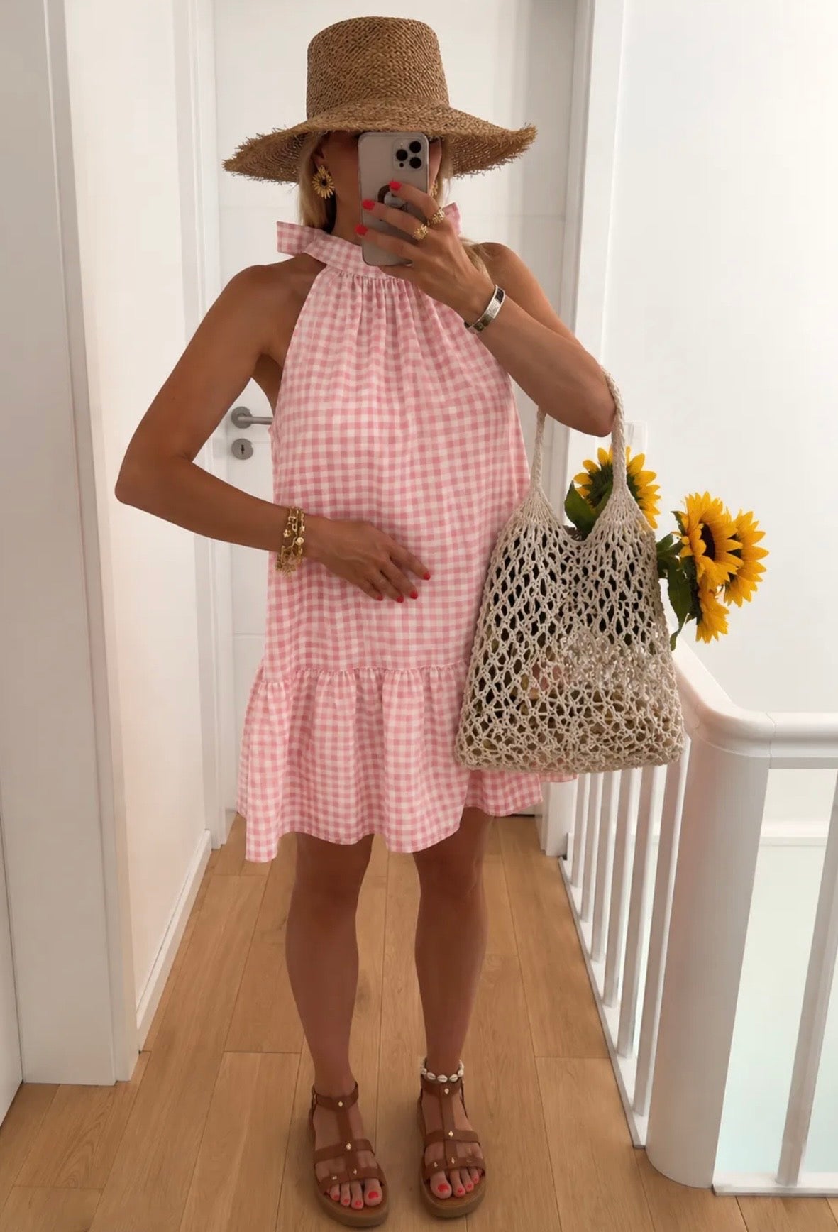Nina dress pink