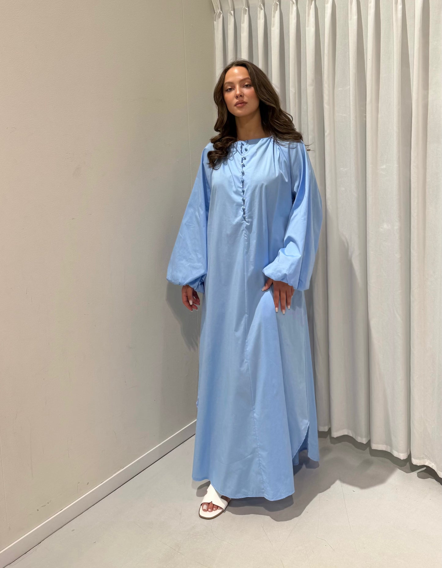 Riffi dress blue