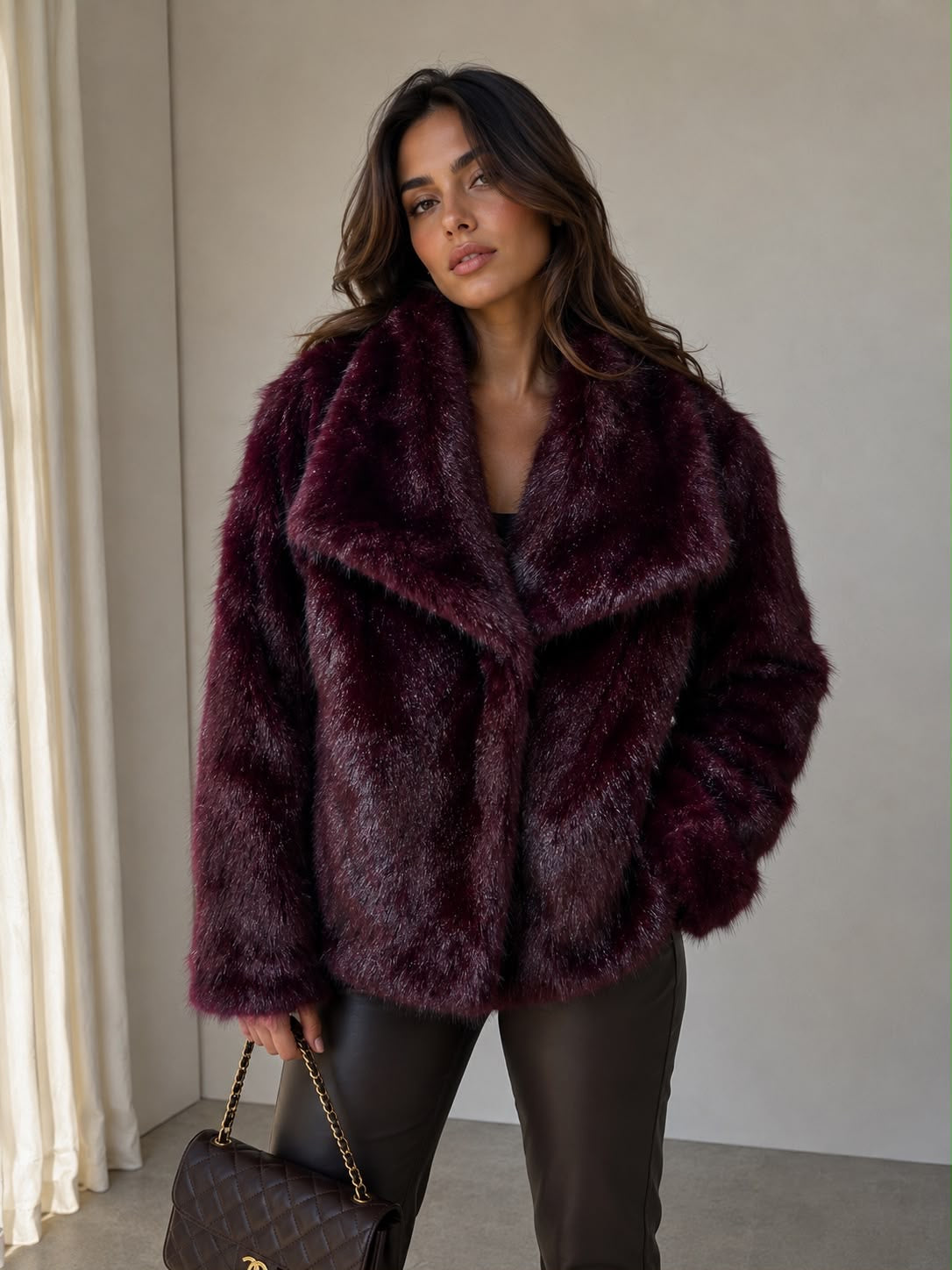 Melody jacket burgundy