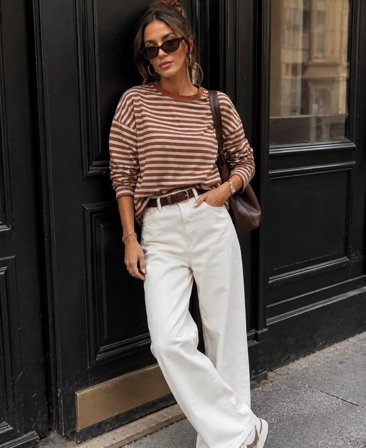 Lara top camel