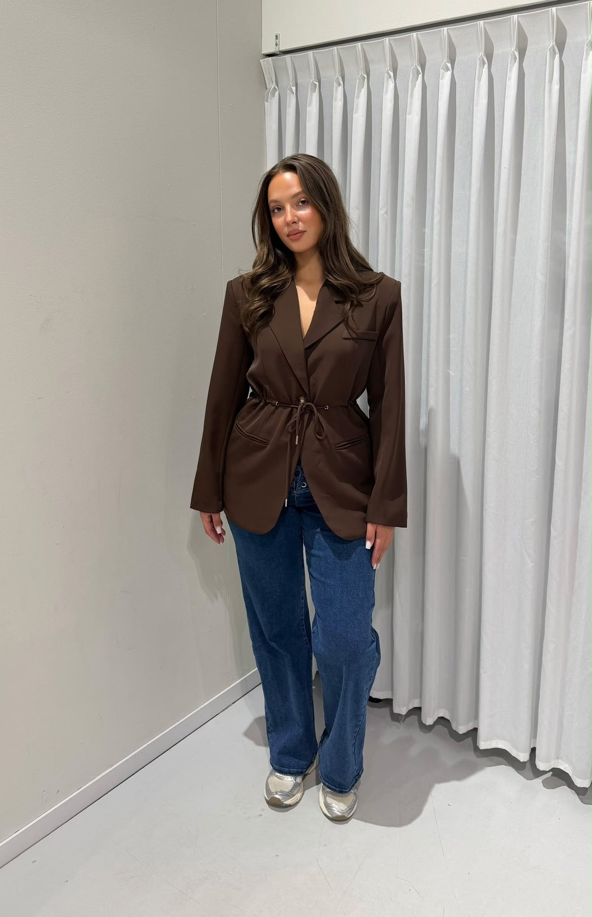 Finley blazer brown